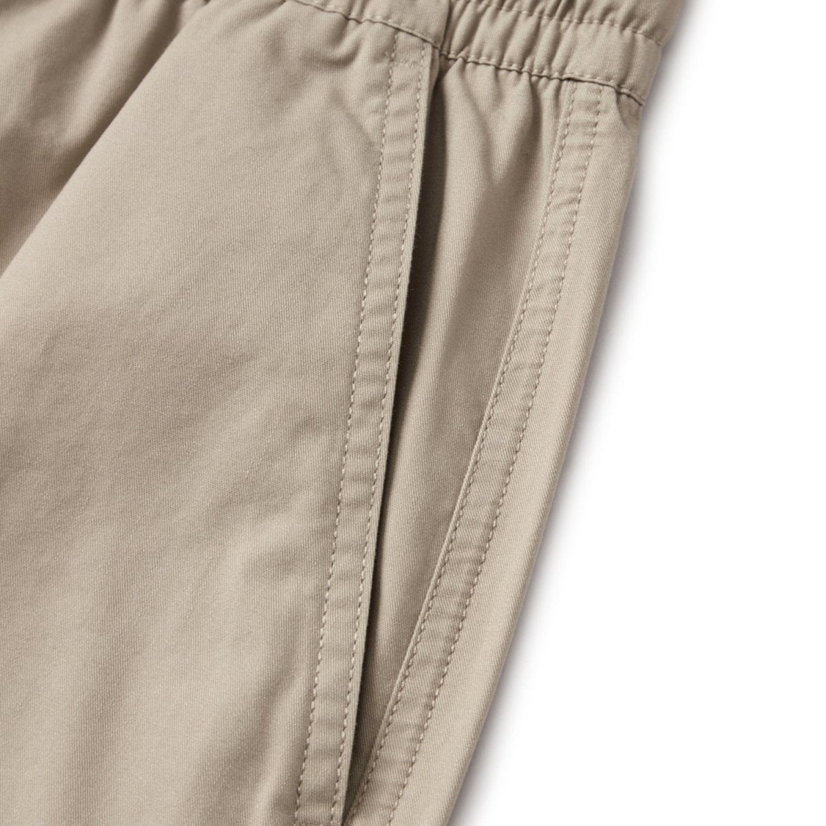 Men's Cotton Twill Cargo Shorts: Relaxed Fit, Elastic Waist Comfort - Giordano