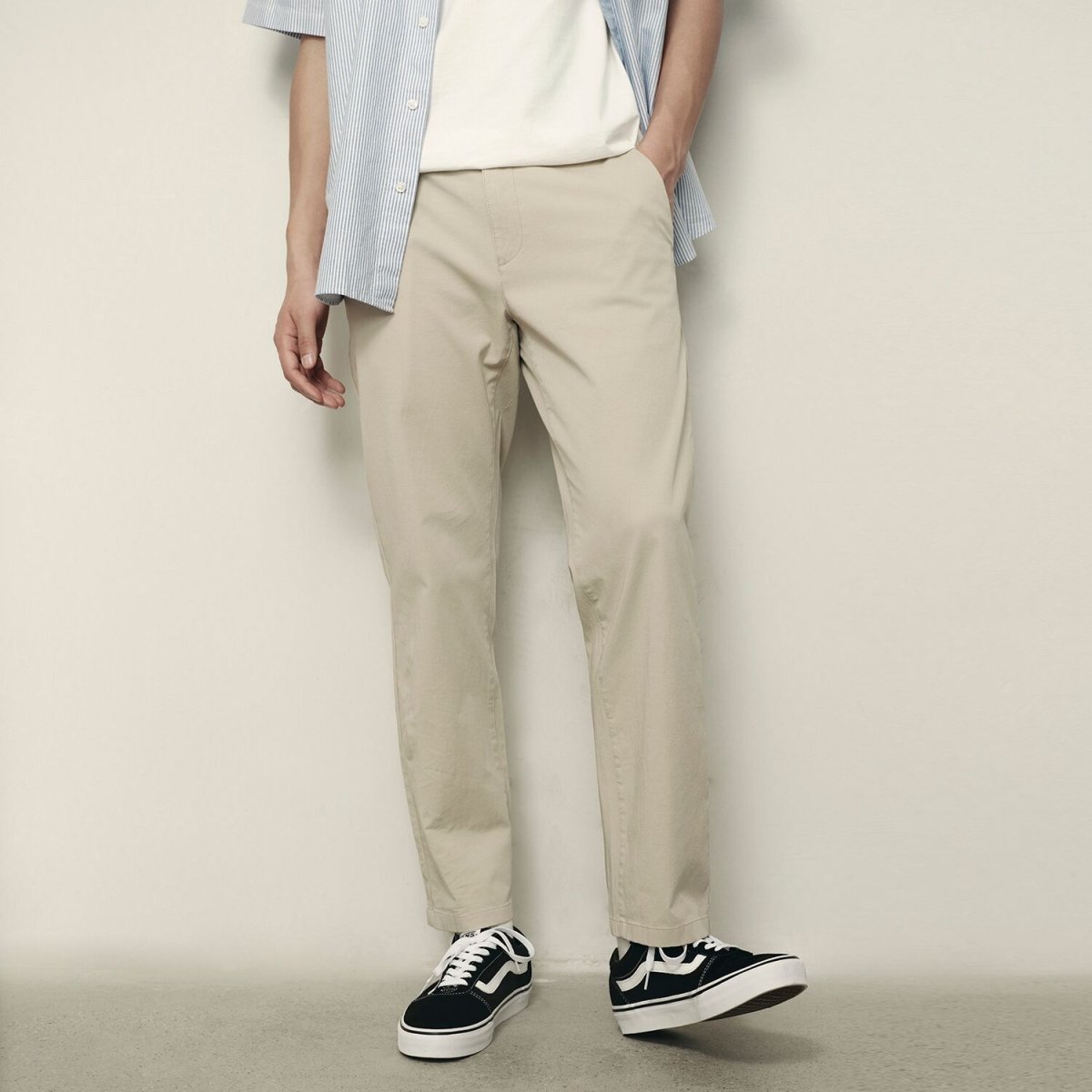 Men’S Easy Fit Jogger Pants – Stretch Twill & Everyday Comfort | Korea Collection - Giordano