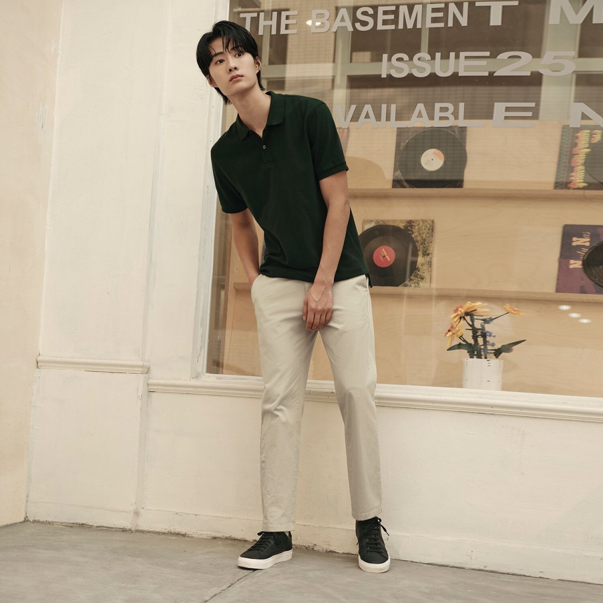 Men’S Easy Fit Jogger Pants – Stretch Twill & Everyday Comfort | Korea Collection - Giordano