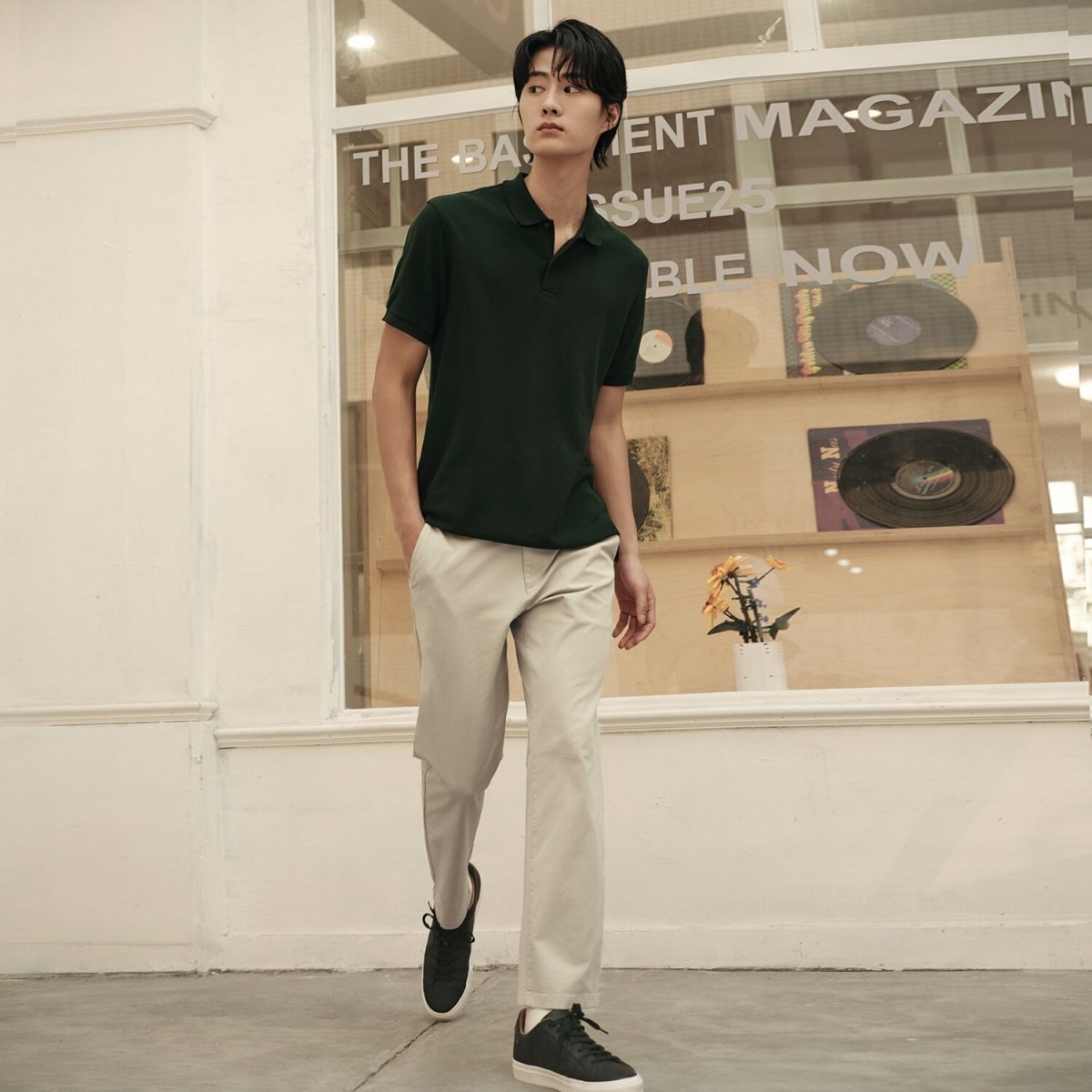 Men’S Easy Fit Jogger Pants – Stretch Twill & Everyday Comfort | Korea Collection - Giordano
