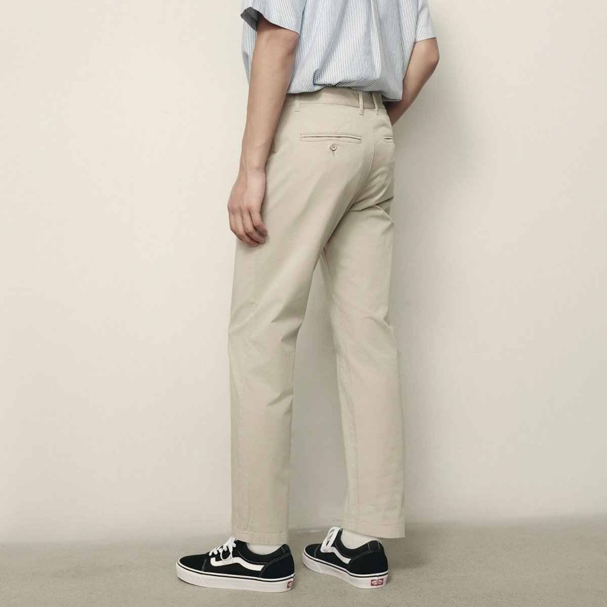 Men’S Easy Fit Jogger Pants – Stretch Twill & Everyday Comfort | Korea Collection - Giordano
