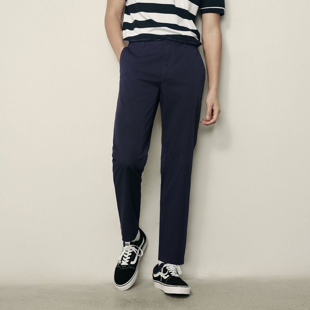 Men’S Easy Fit Jogger Pants – Stretch Twill & Everyday Comfort | Korea Collection - Giordano