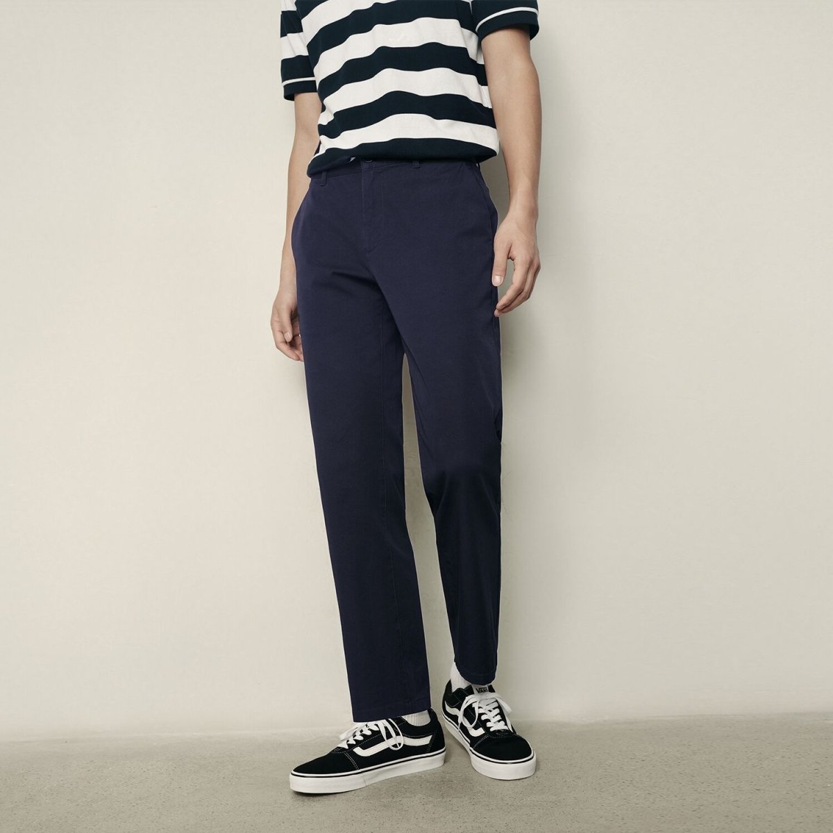 Men’S Easy Fit Jogger Pants – Stretch Twill & Everyday Comfort | Korea Collection - Giordano