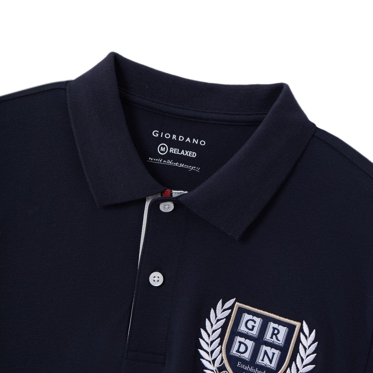 Men's Embroidered Pique Polo | Thematic 3G Collection S - Shop Giordano