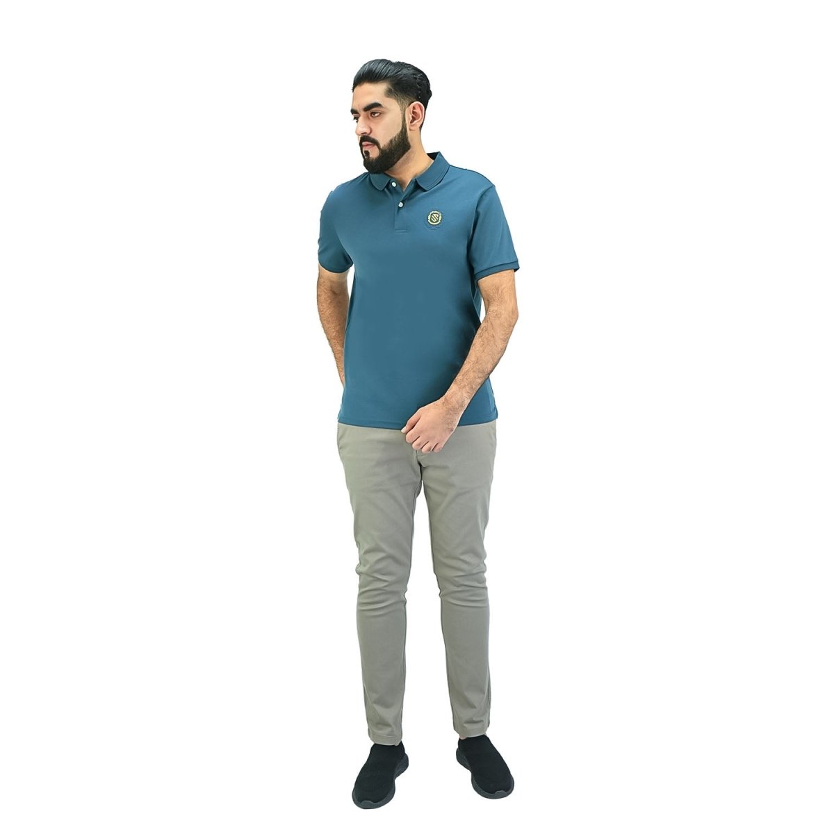 Men's Embroidered Polo - Giordano