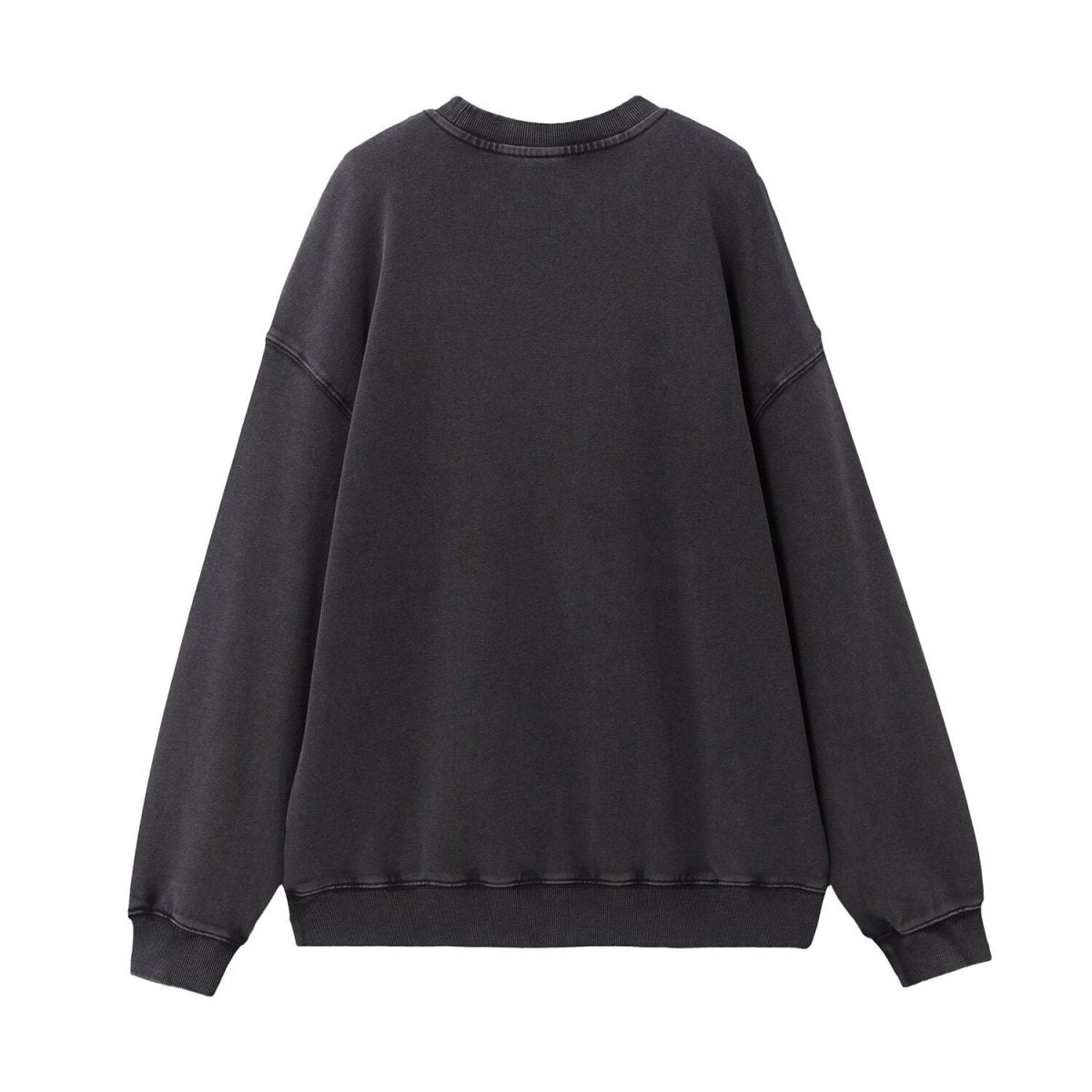 Men’S French Terry Crew Neck Printed Sweatshirt - Giordano
