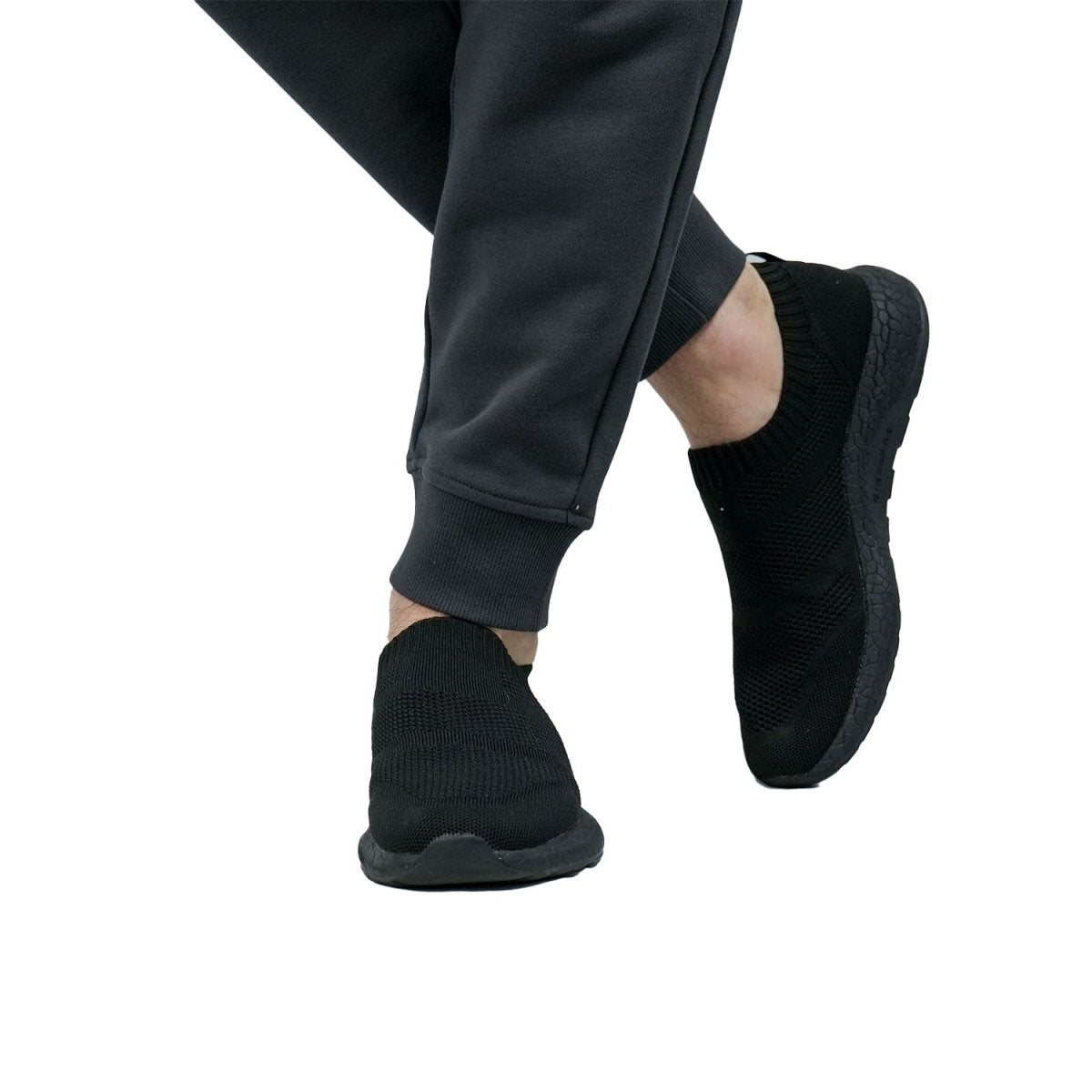 Men's French Terry Jogger Pants - Slim Fit, Elastic Waist, Comfortable & Stylish - Giordano