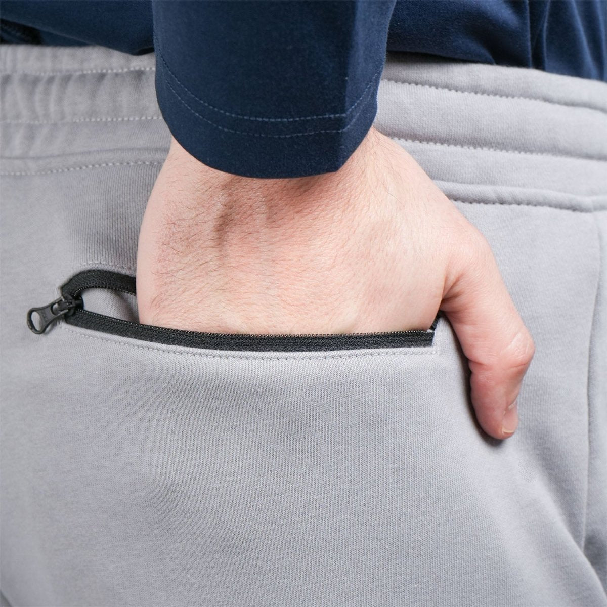 Men's French Terry Jogger Pants - Slim Fit, Elastic Waist, Comfortable & Stylish - Giordano