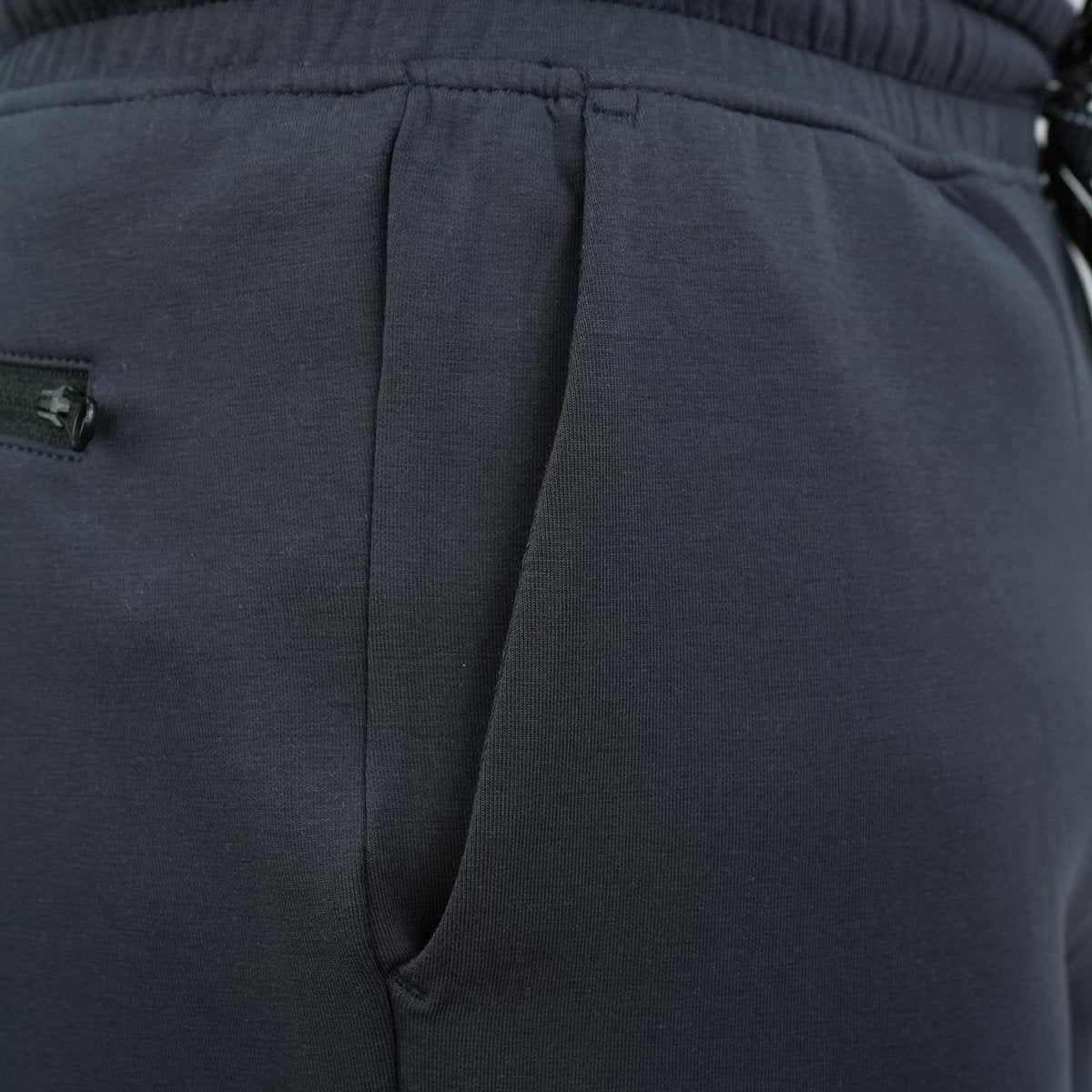 Men’S G - Motion Mid - Rise Relaxed Fit Interlock Knit Joggers With Pockets - Giordano