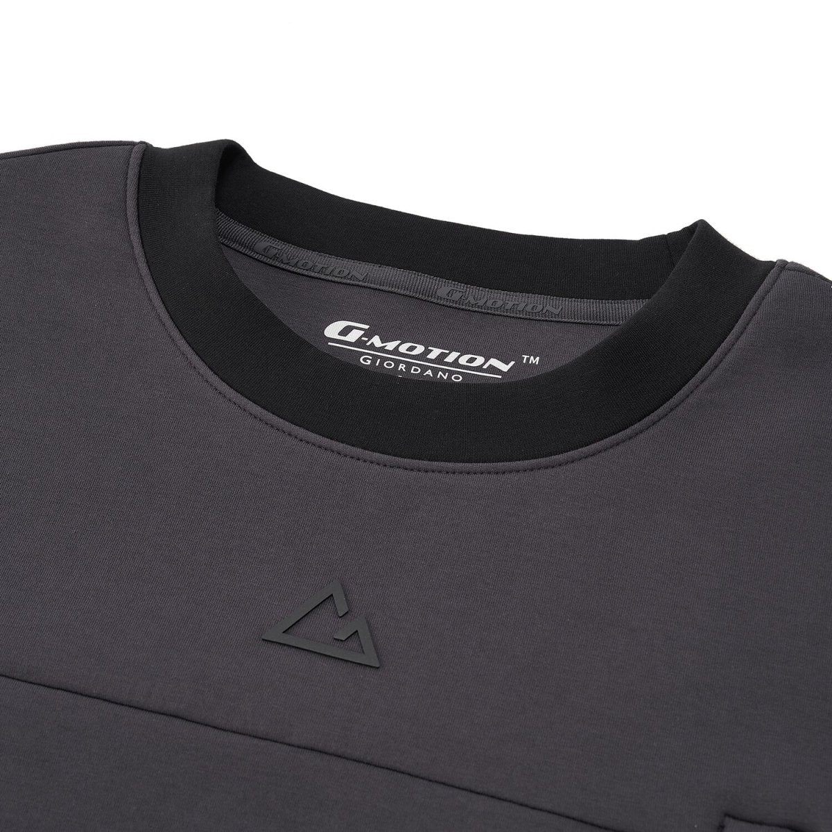 Men’S G - Motion Relaxed Fit Interlock Pullover - Giordano