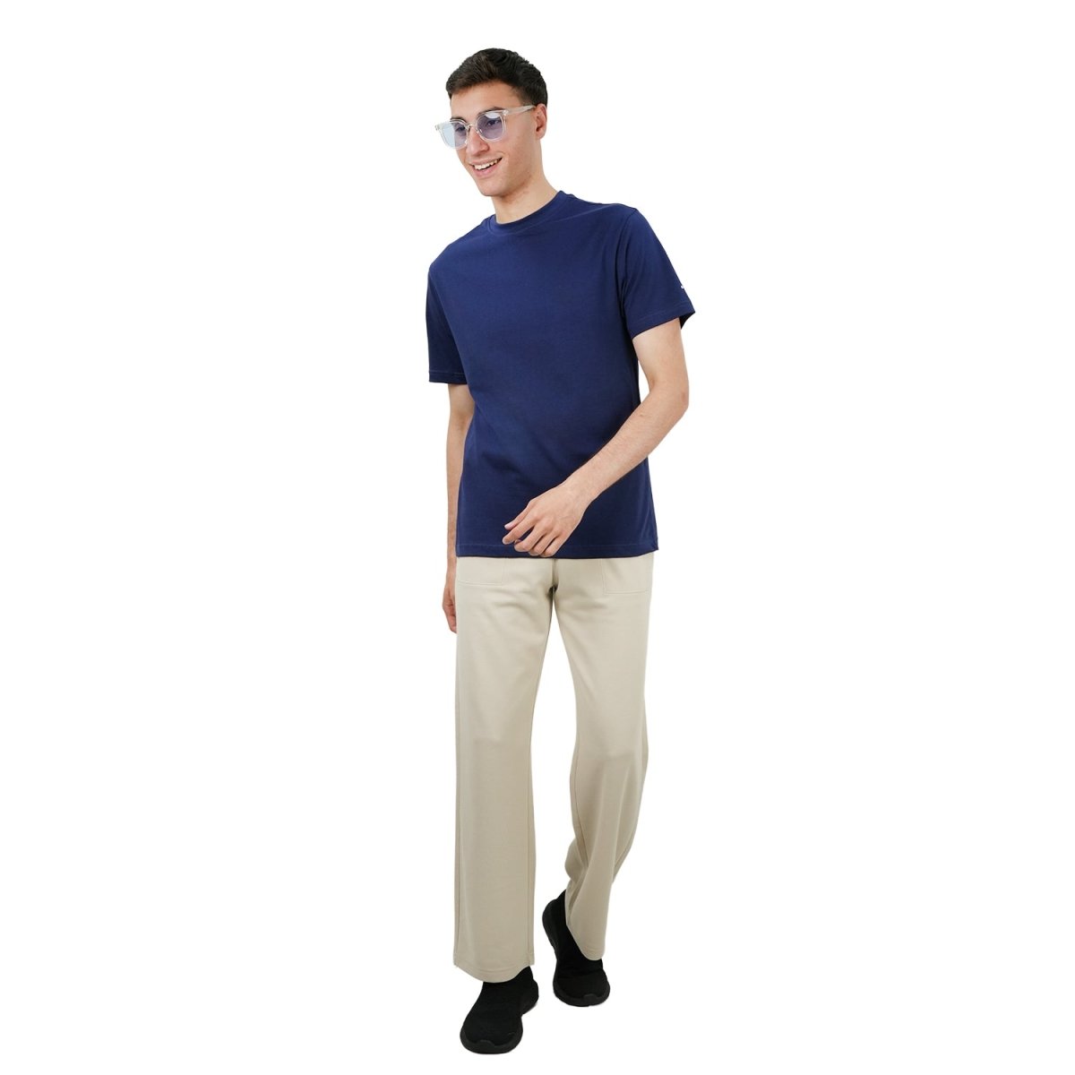 Men's Giordano Cotton Crewneck Slim Fit Tee - Short Sleeve - Giordano