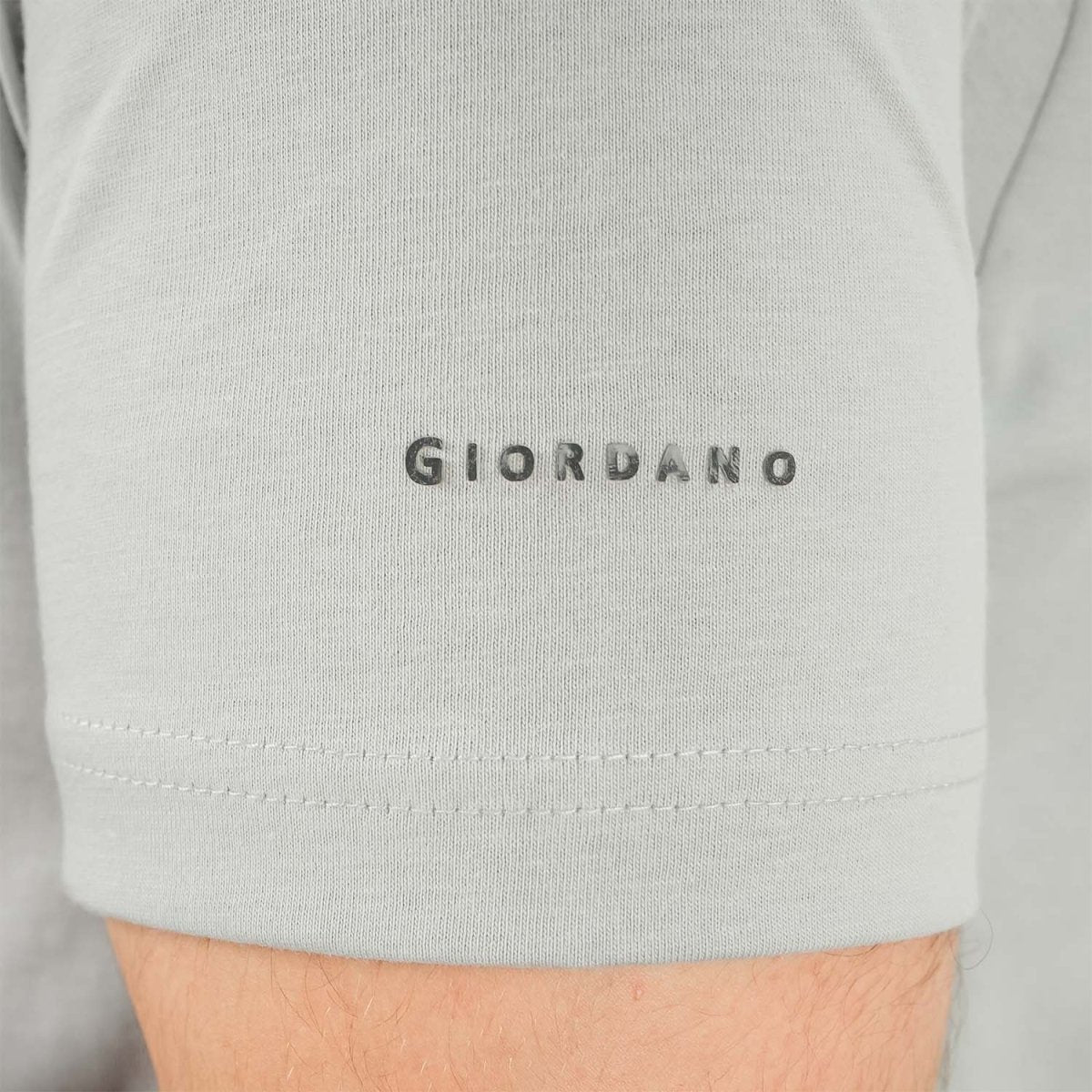 Men's Giordano Cotton Crewneck Slim Fit Tee - Short Sleeve - Giordano