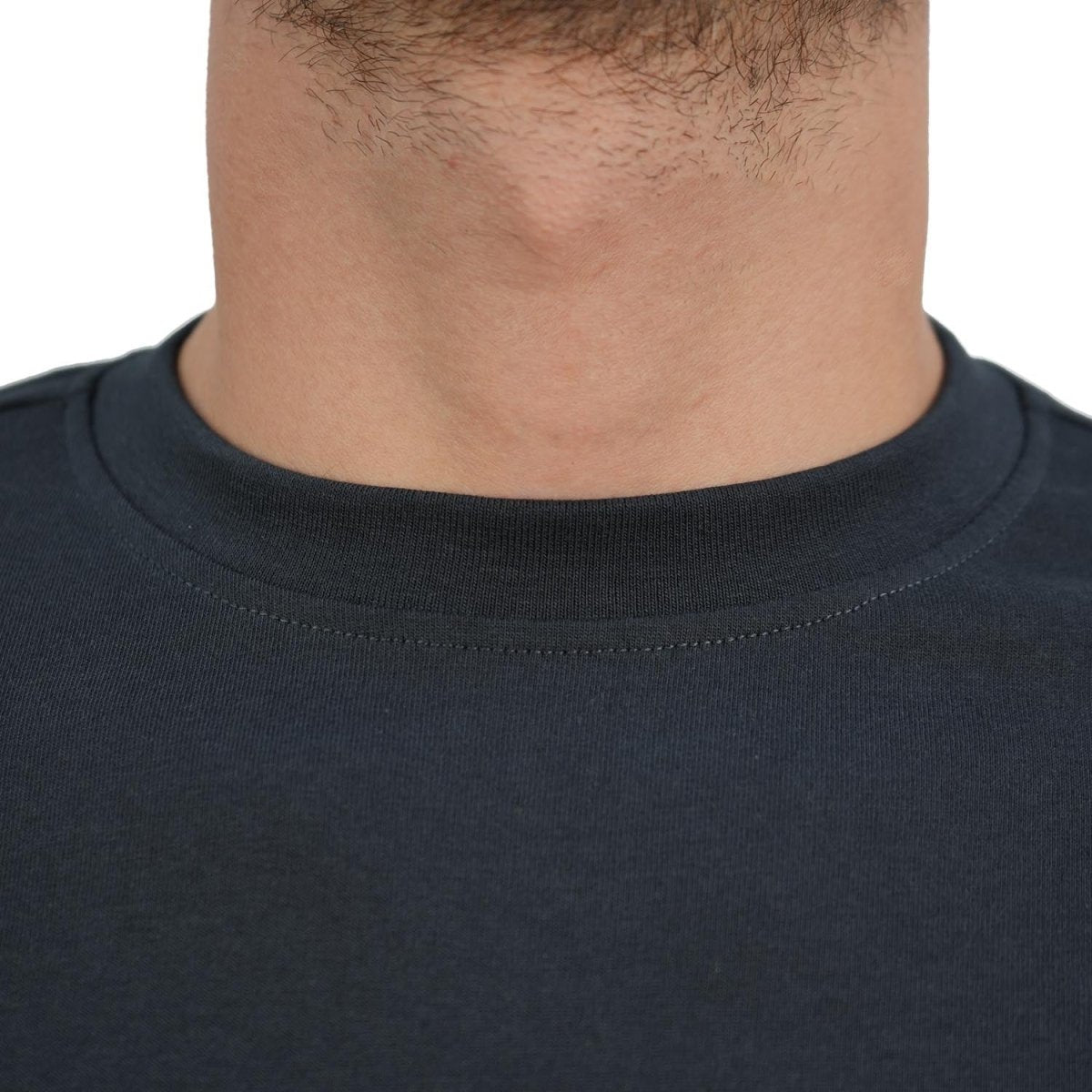 Men's Giordano Cotton Crewneck Slim Fit Tee - Short Sleeve - Giordano