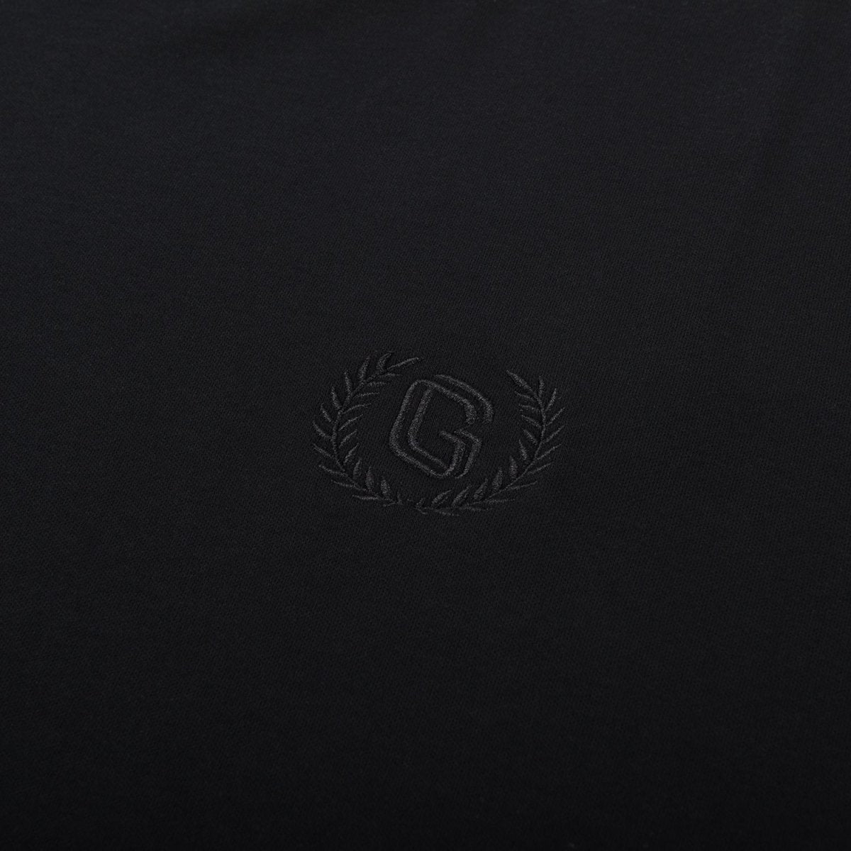Men’S Interlock Crew Neck Long Sleeve Slim Fit Embroidery Liquid Touch Smart Collar Tees - Giordano