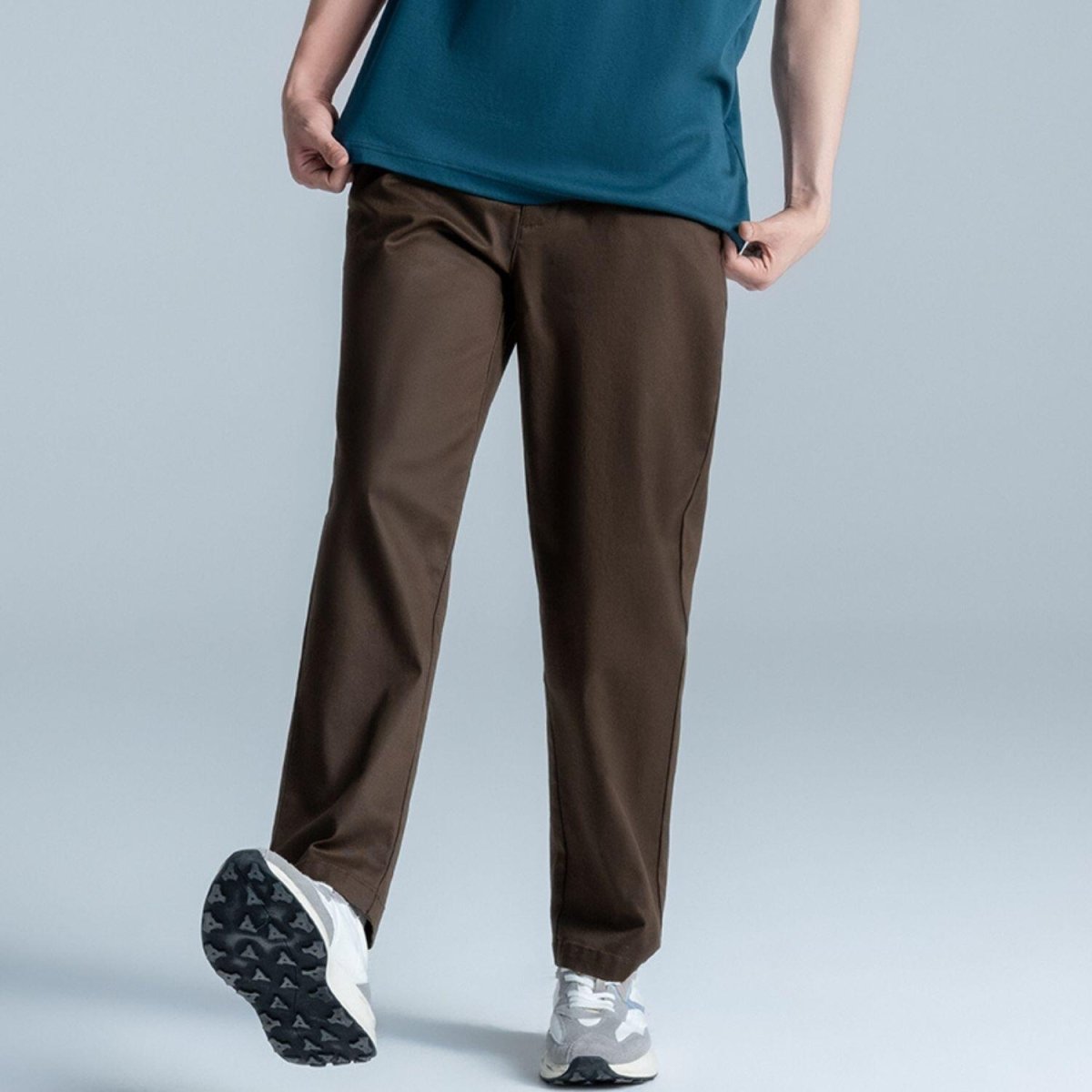 Men's Khakis: Regular Tapered Fit, All - Day Softness 30 - Shop Giordano