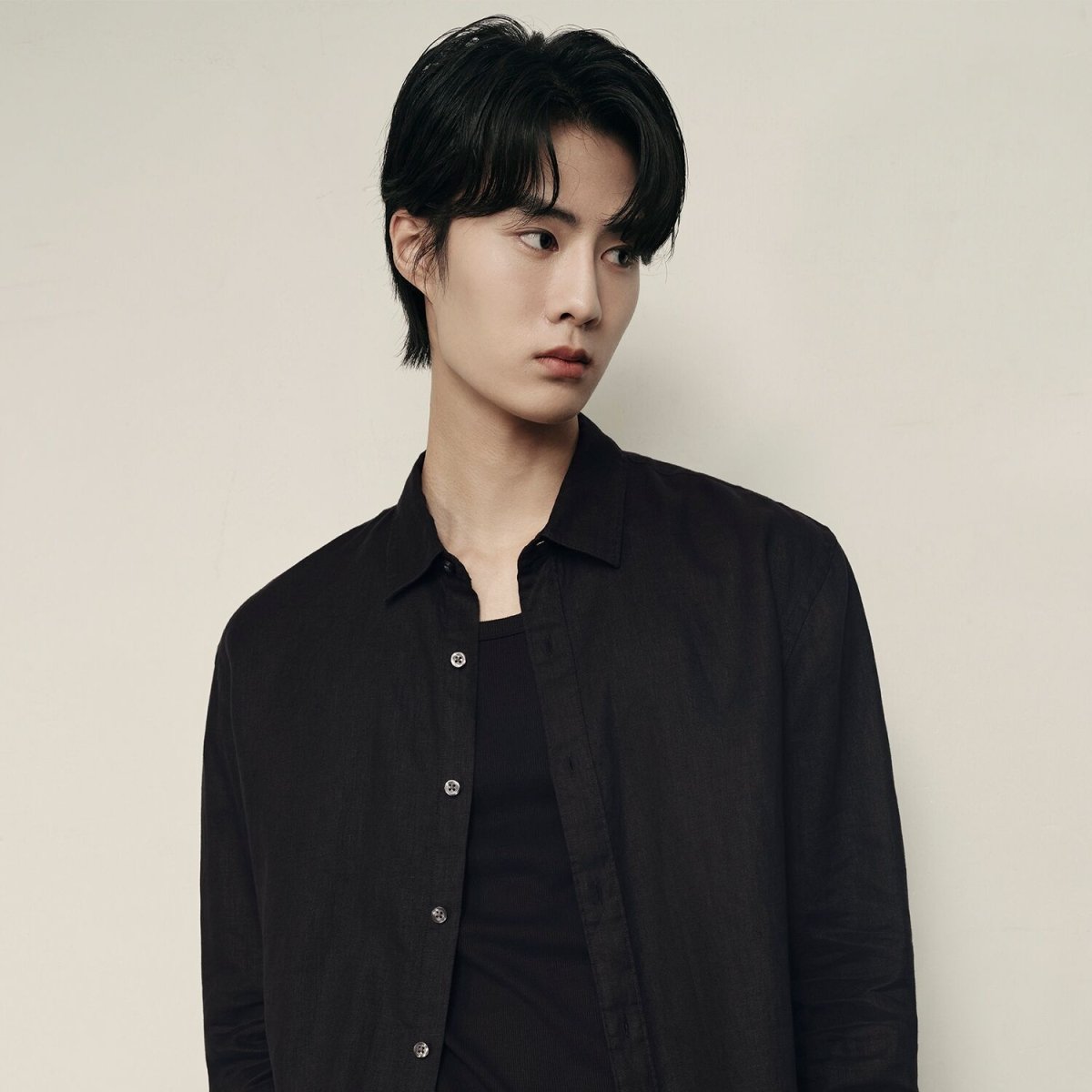 Men’S Linen Poplin Long Sleeve Shirt | Korea Collection - Giordano