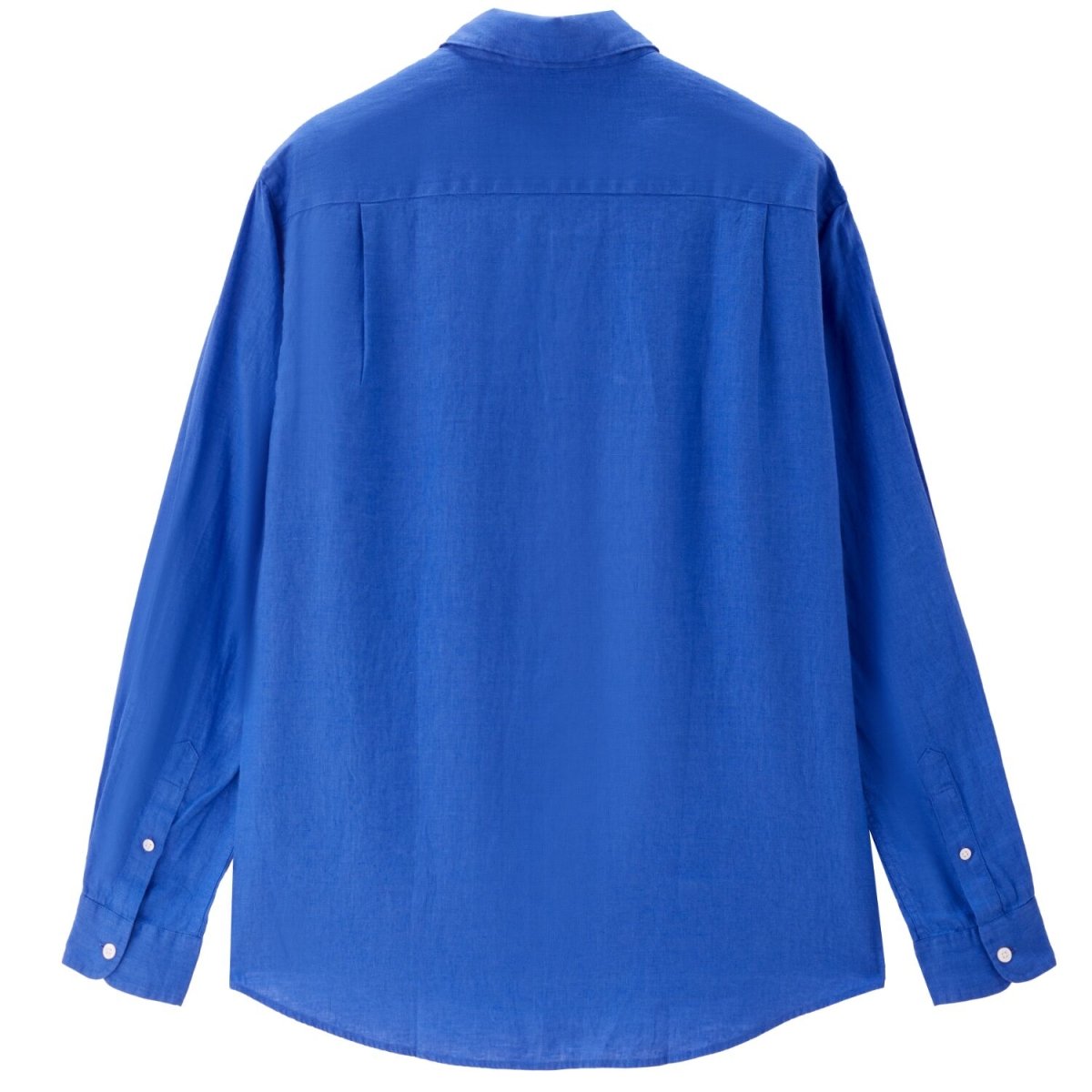 Men’S Linen Poplin Long Sleeve Shirt | Korea Collection - Giordano