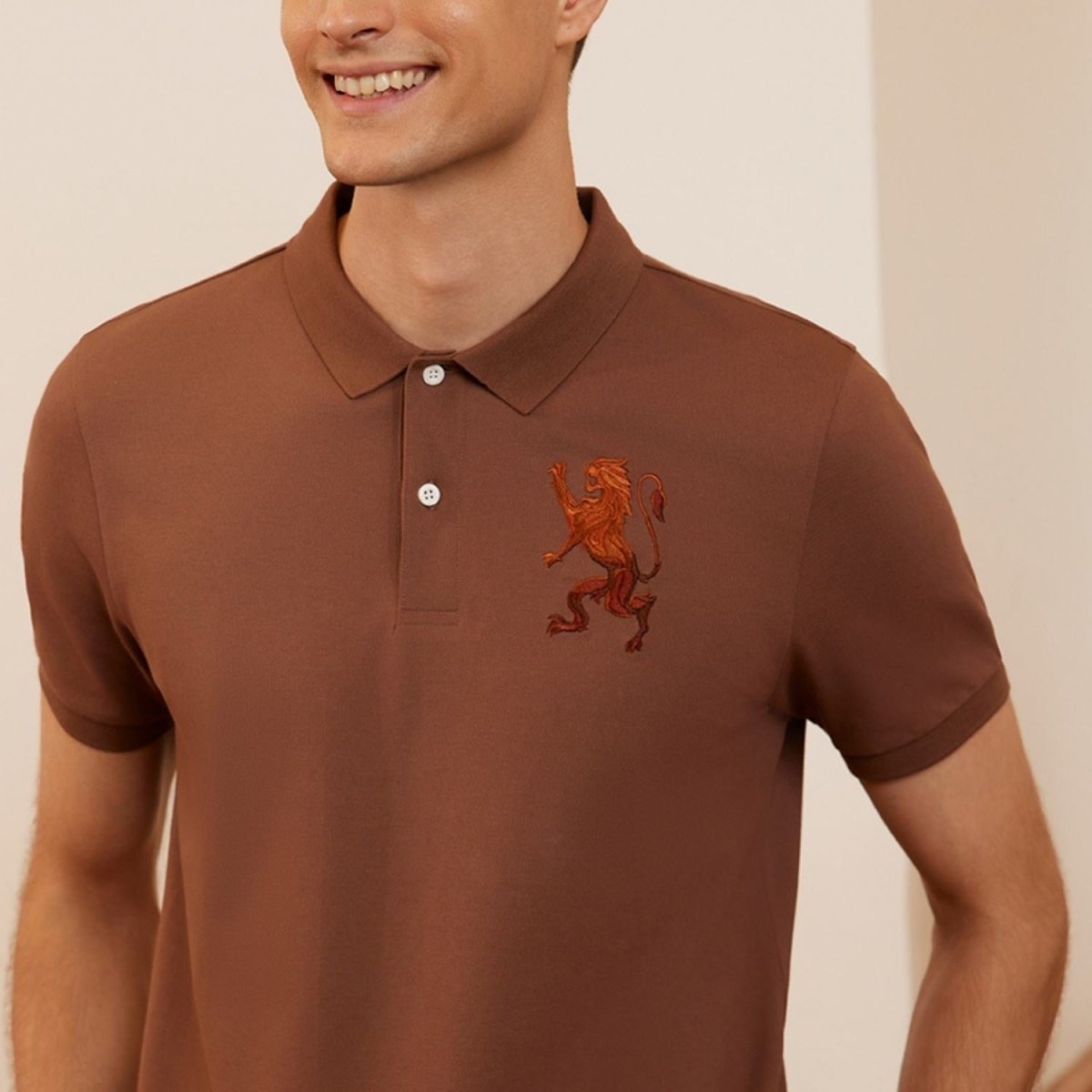 Men's Lion Polo S - Shop Giordano