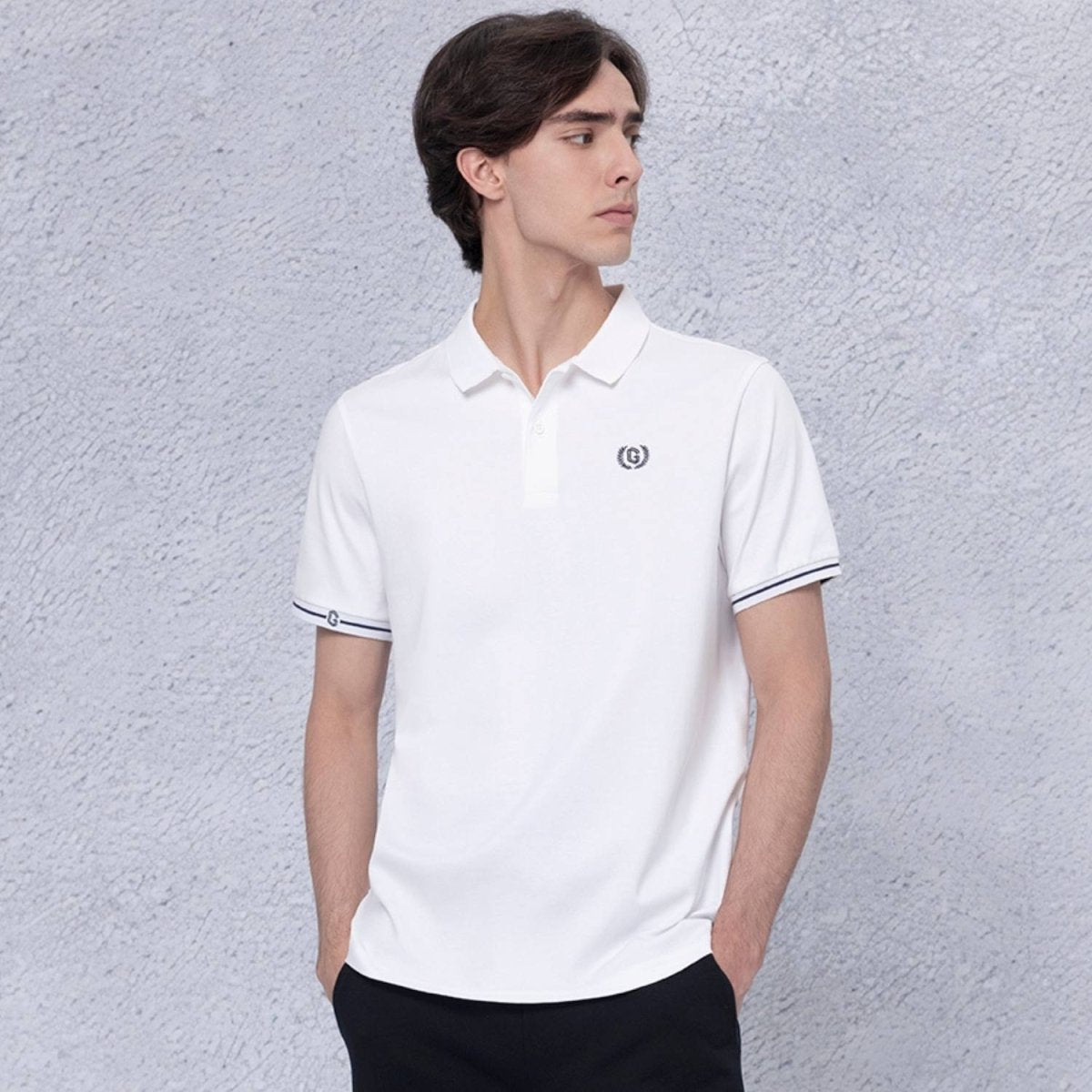 Men's Liquid Touch Short Sleeve Polo S - Shop Giordano