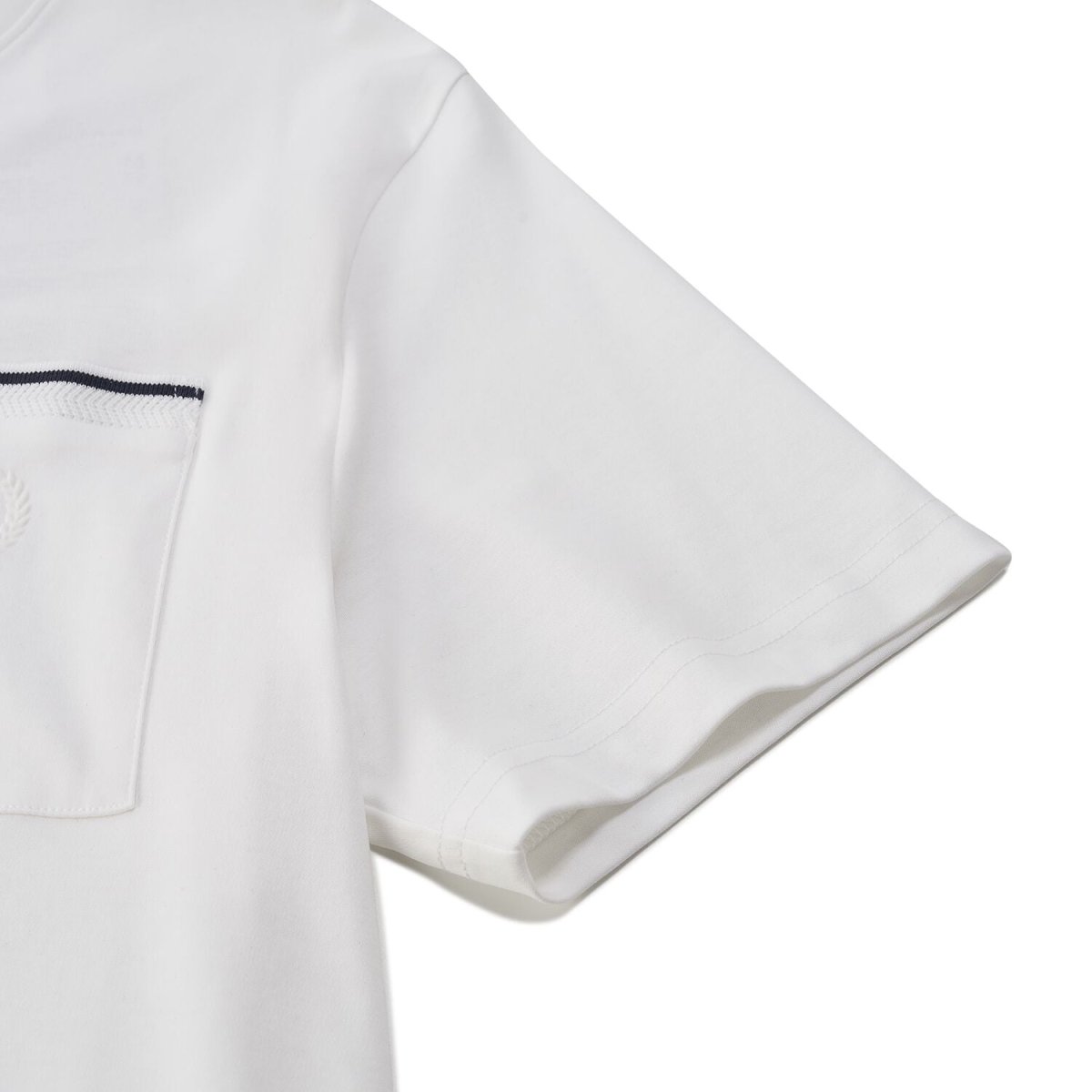 Men’S Liquid Touch Slim Fit Cotton Crew Neck Tee With Chest Pocket - Giordano