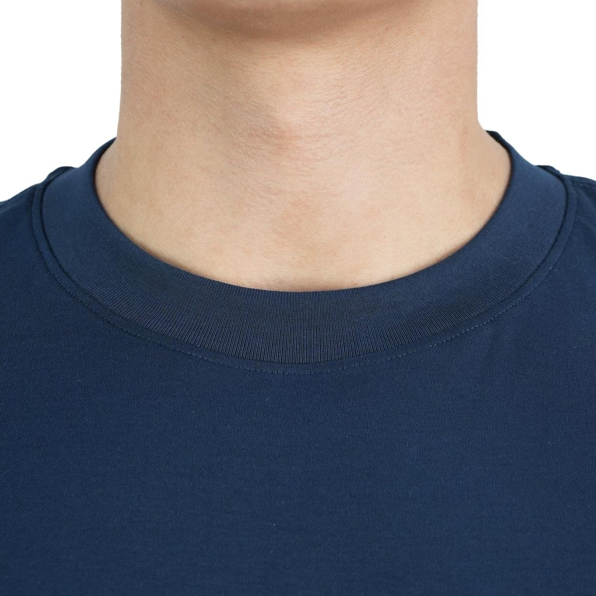 Men’S Liquid Touch Slim Fit Cotton Crew Neck Tee With Chest Pocket - Giordano