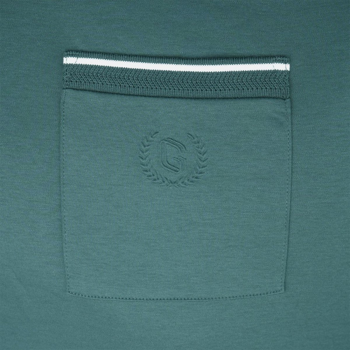 Men’S Liquid Touch Slim Fit Cotton Crew Neck Tee With Chest Pocket - Giordano