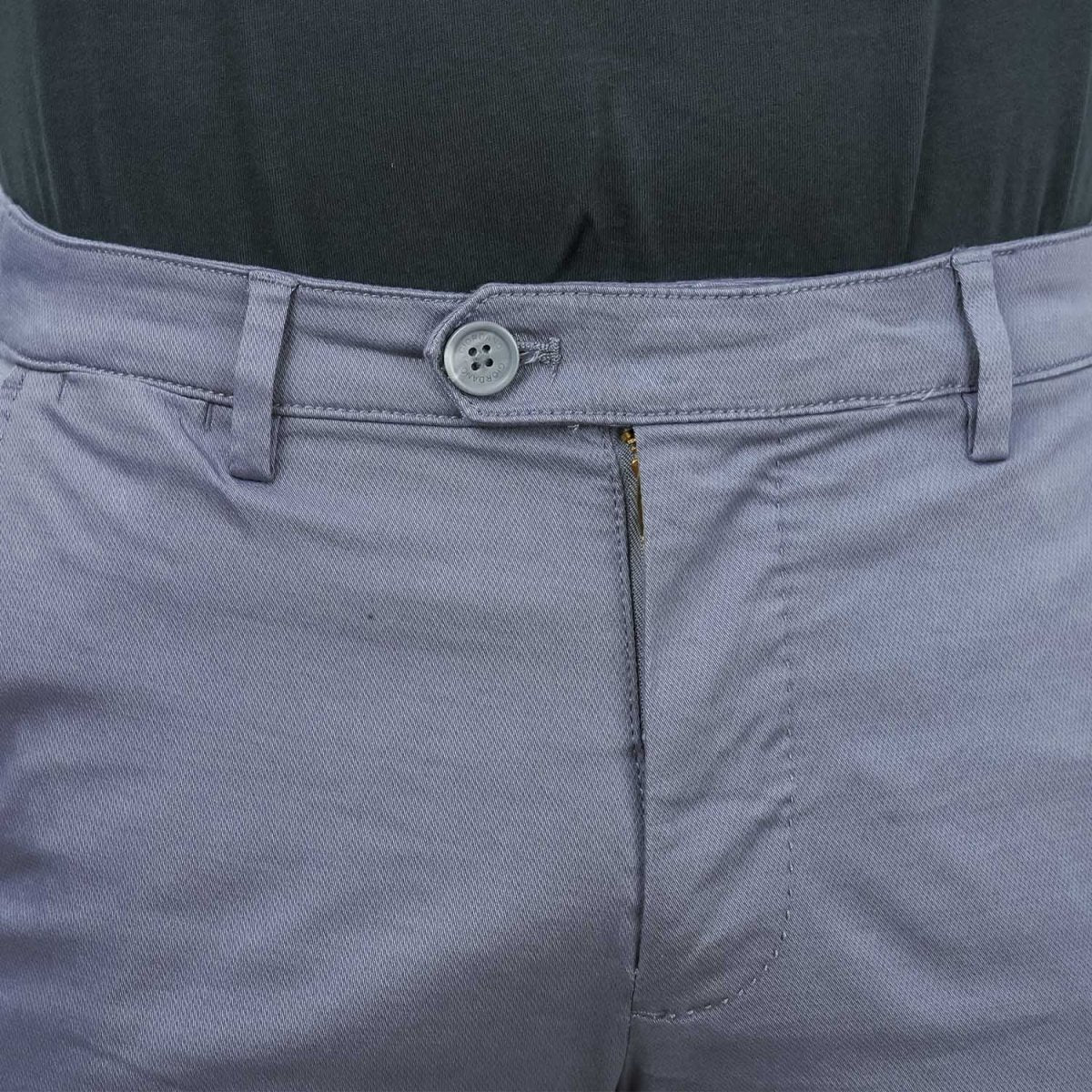 Men's Low Rise Slim Fit Cotton Twill Khakis - Giordano