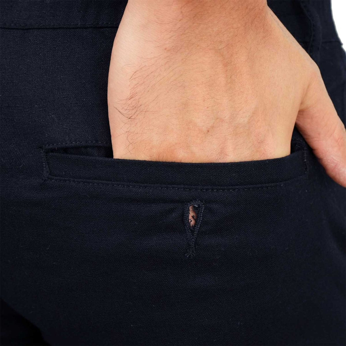 Men's Low Rise Slim Fit Cotton Twill Khakis - Giordano