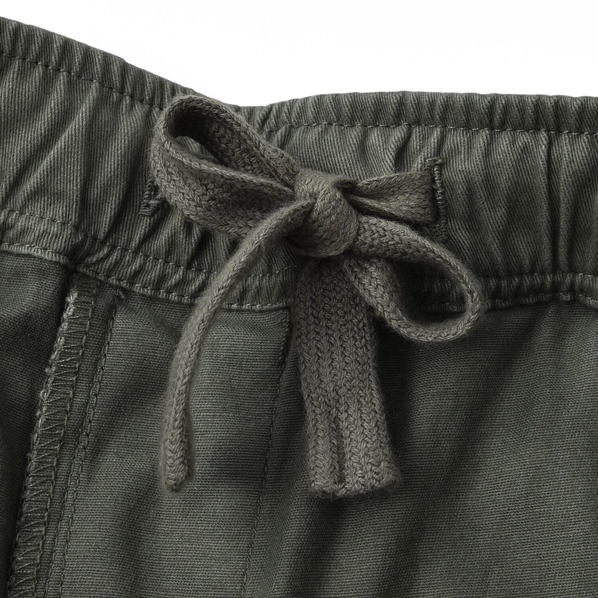 Men's Mid - Rise Relaxed Fit Cotton Stretch Twill Khakis - Giordano