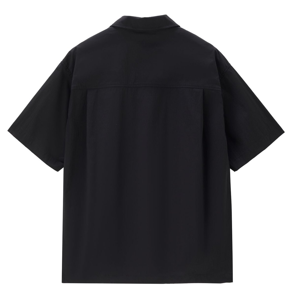Men’S Nylon Stretch Short Sleeve Shirt – Lightweight & Water - Resistant | Korea Collection - Giordano