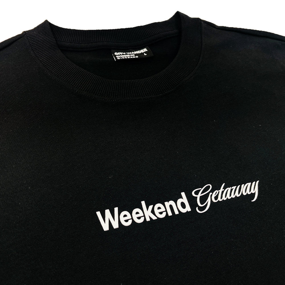 Men's Oversized Cotton Crew Neck Print Tee | Wander City Collection - Giordano