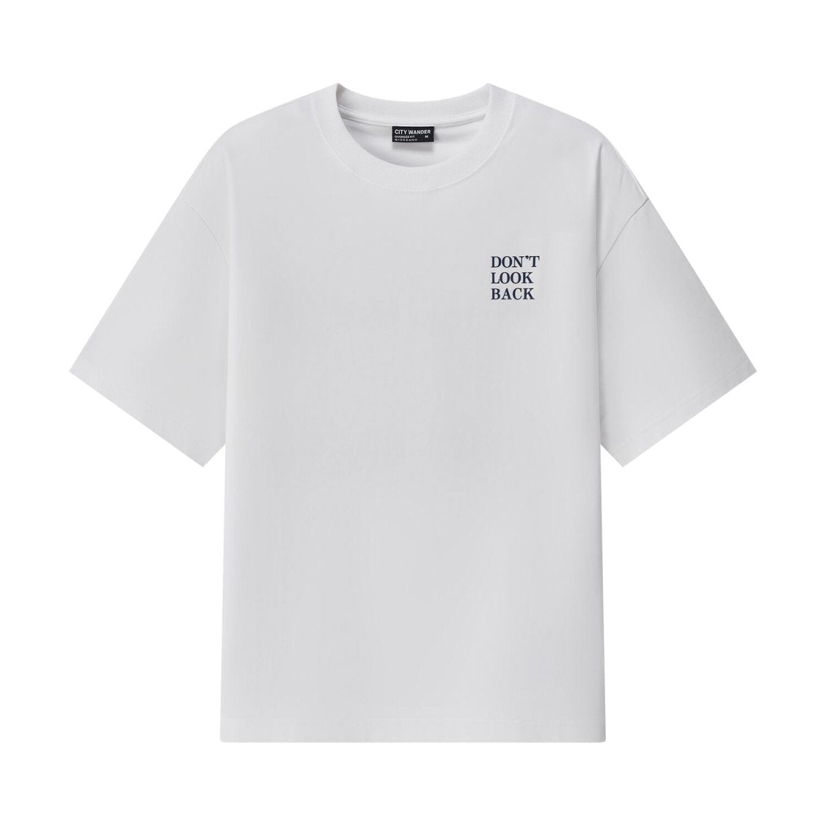 Men's Oversized Cotton Crew Neck Print Tee | Wander City Collection - Giordano