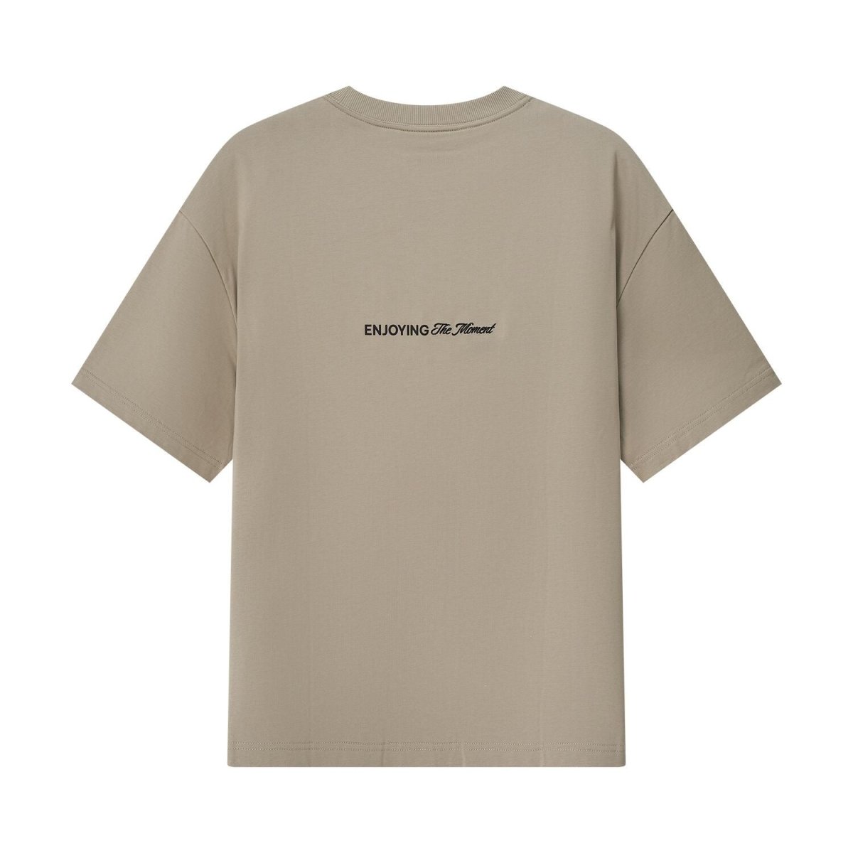 Men's Oversized Cotton Crew Neck Print Tee | Wander City Collection - Giordano