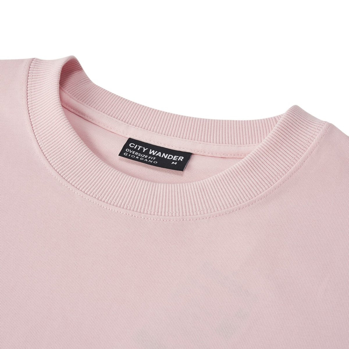 Men's Oversized Cotton Crew Neck Print Tee | Wander City Collection - Giordano
