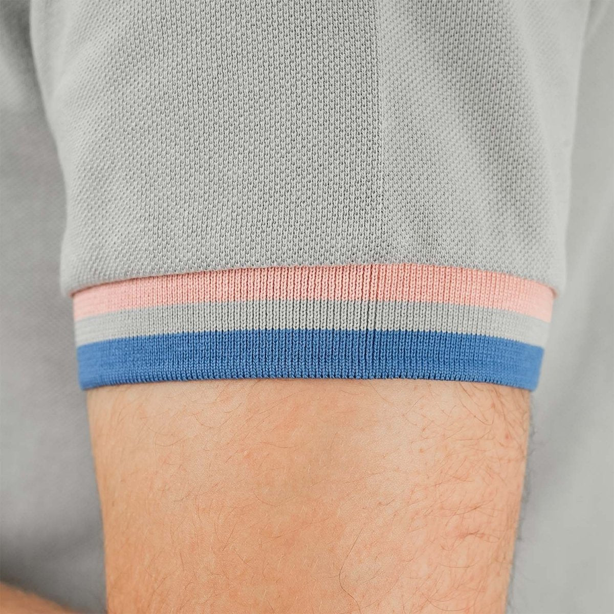 Men's Performance Polo: Classic Piqué, Tipped Collar, Embroidered Detail - Giordano