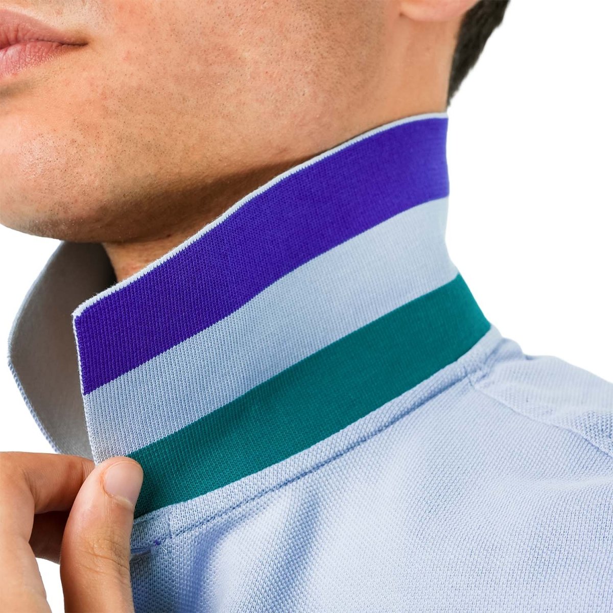Men's Performance Polo: Classic Piqué, Tipped Collar, Embroidered Detail - Giordano