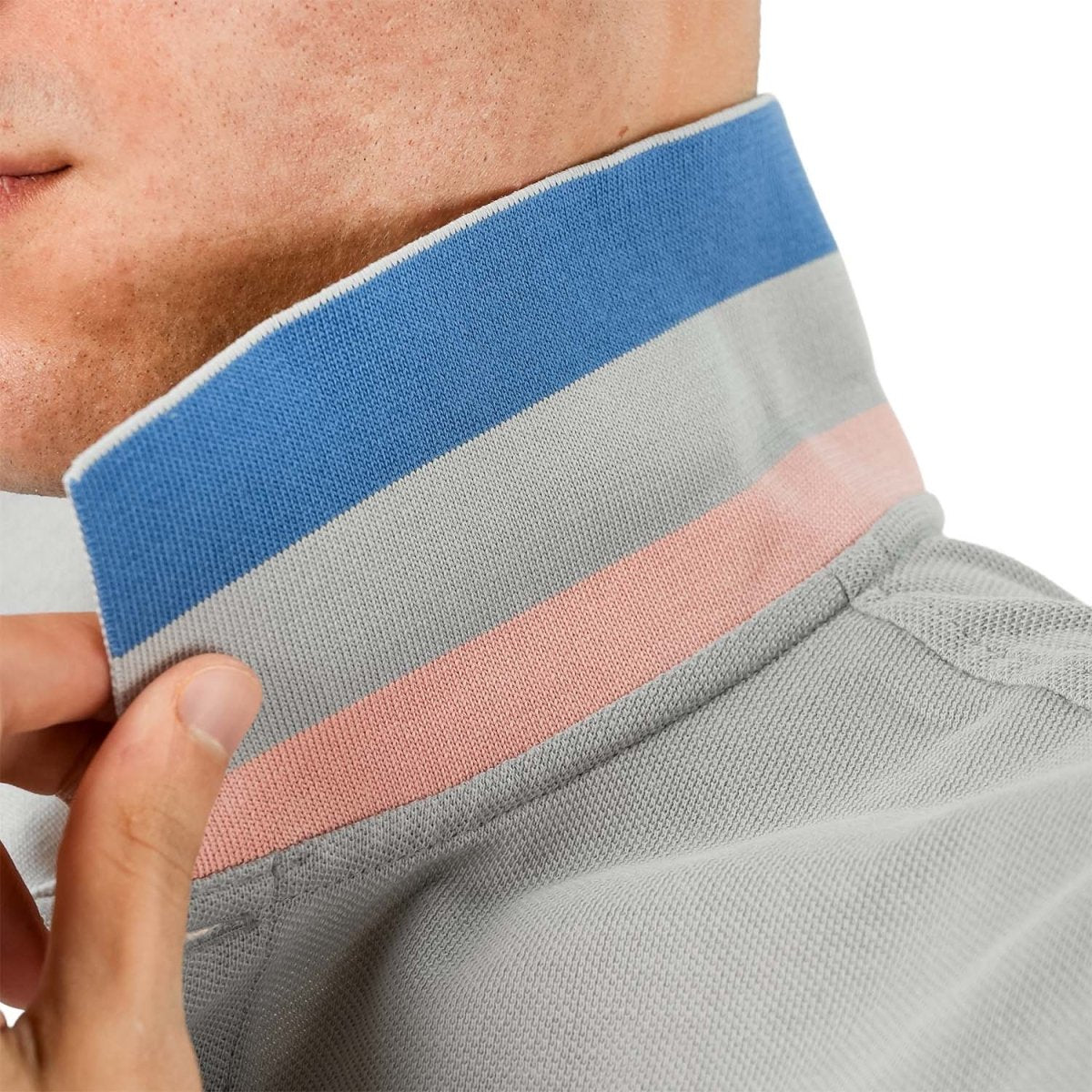 Men's Performance Polo: Classic Piqué, Tipped Collar, Embroidered Detail - Giordano
