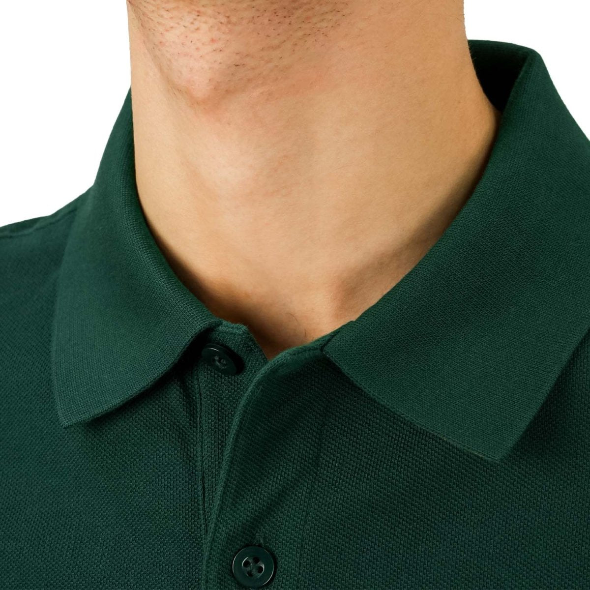 Men's Performance Polo: Classic Piqué, Tipped Collar, Embroidered Detail - Giordano