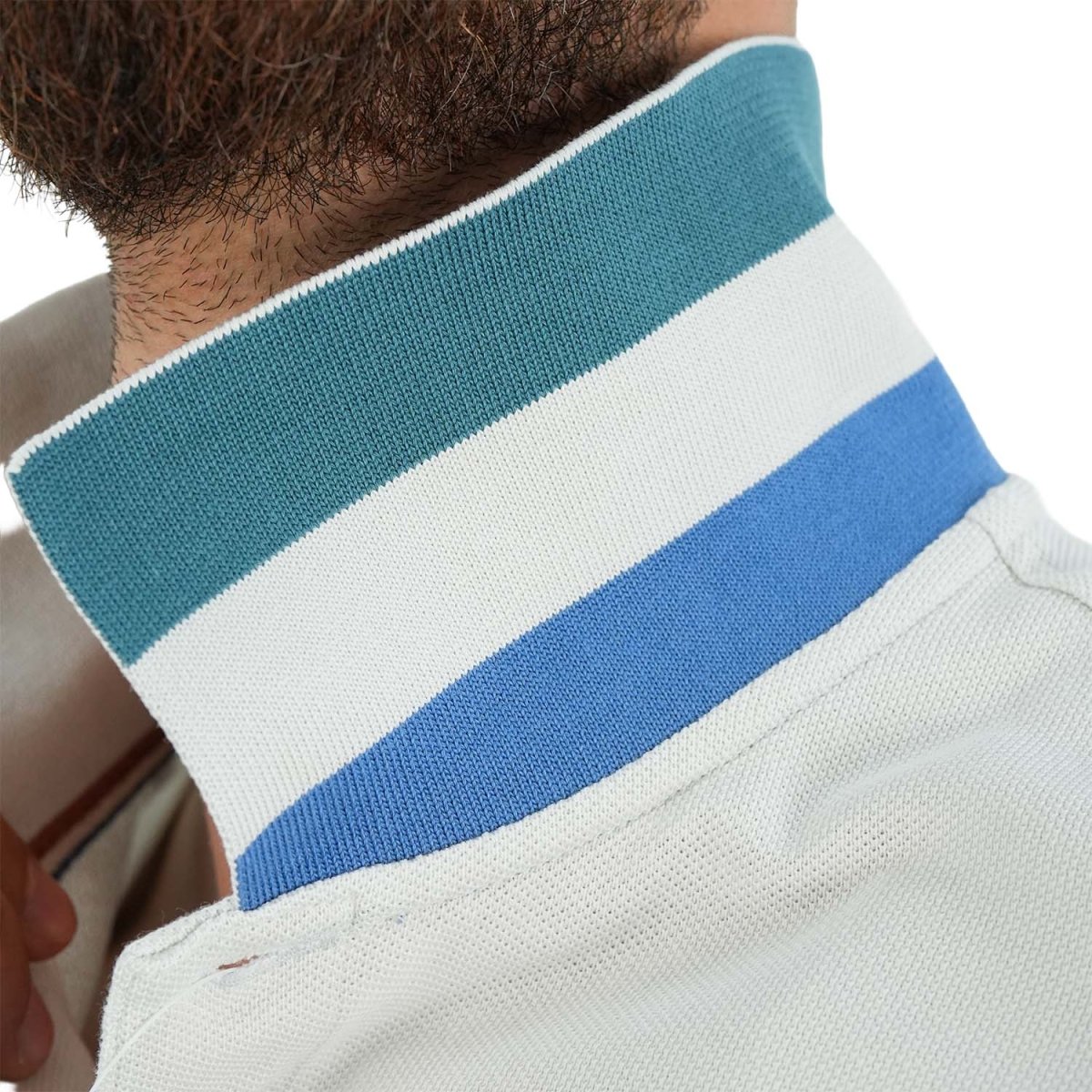 Men's Performance Polo: Classic Piqué, Tipped Collar, Embroidered Detail - Giordano