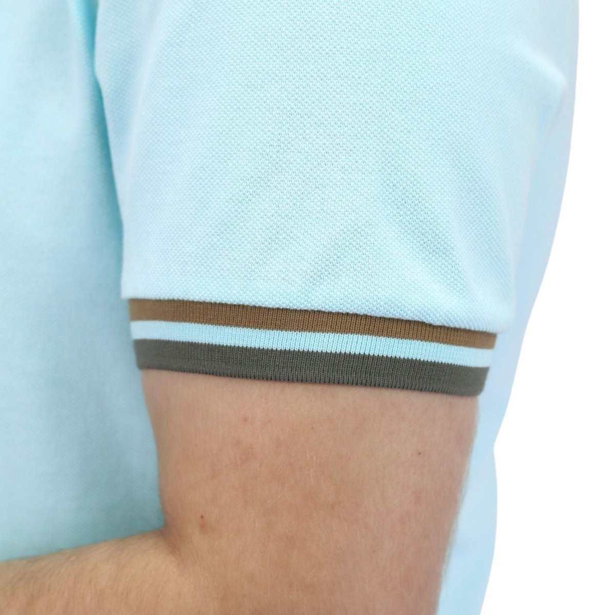 Men's Performance Slim Fit Lion Embroidery Solid Polo S - Shop Giordano