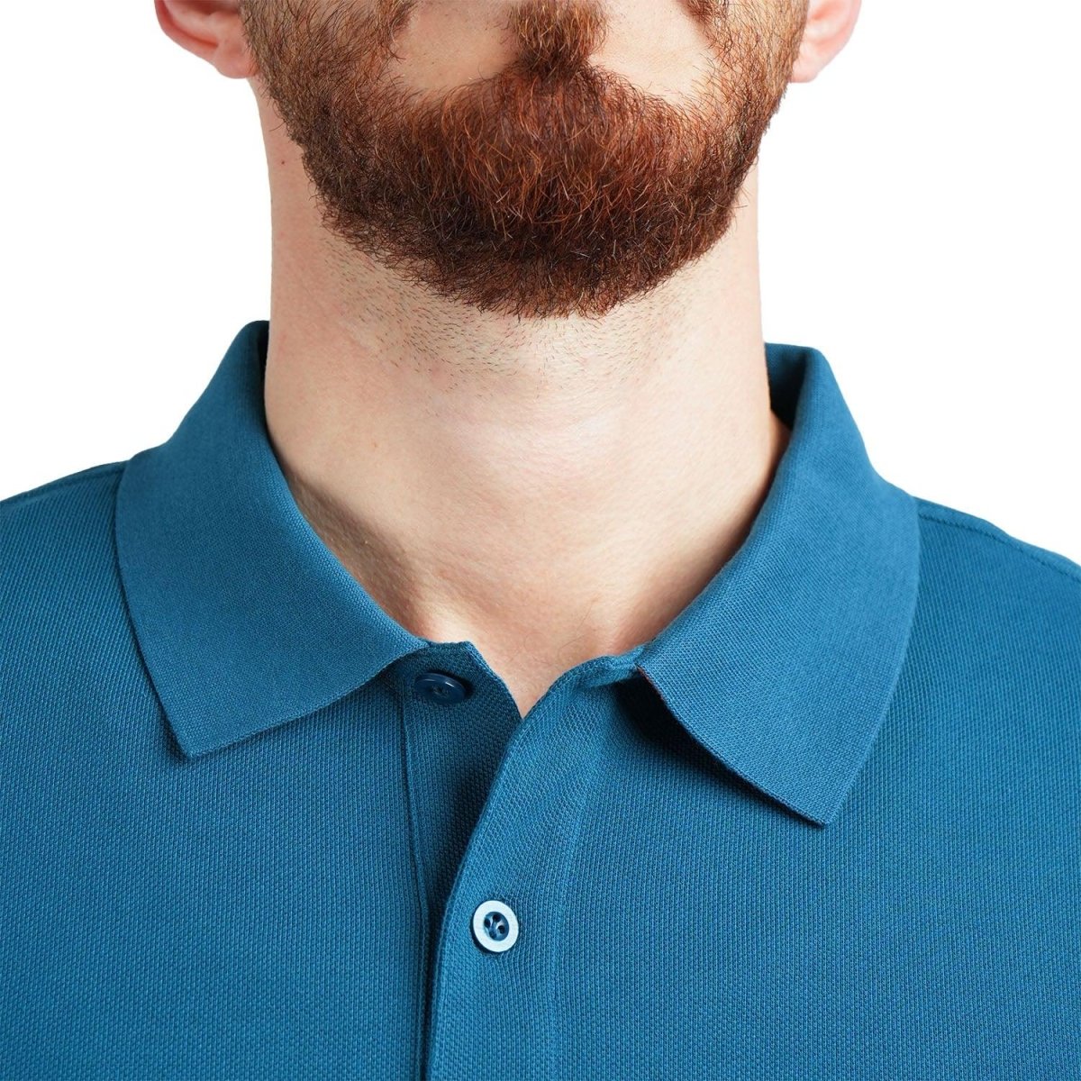 Men's Performance Slim Fit Lion Embroidery Solid Polo - Giordano
