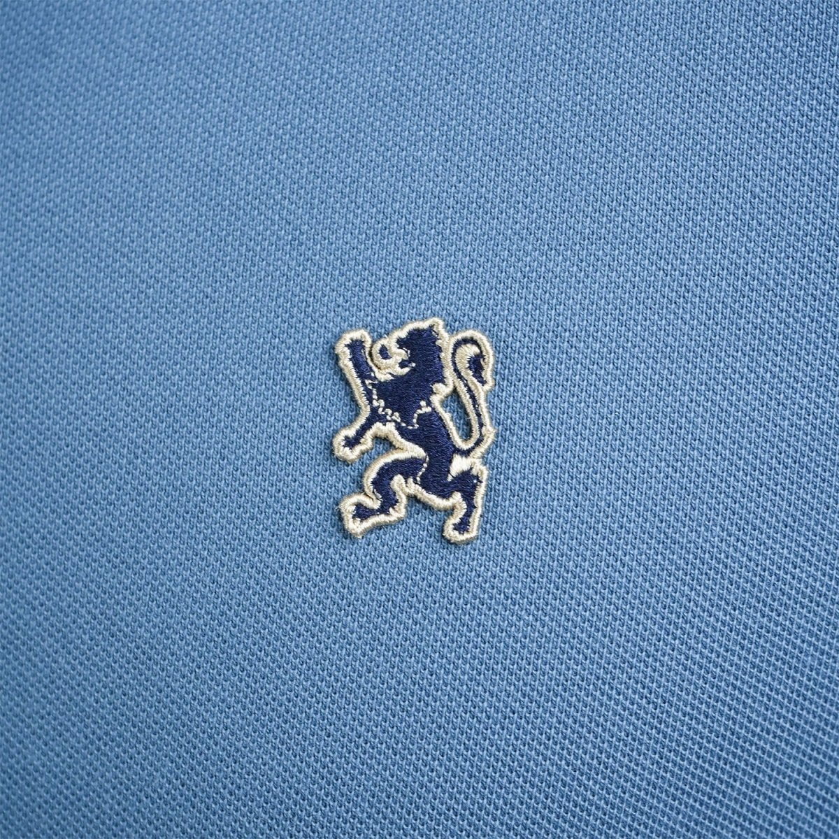Men's Performance Slim Fit Lion Embroidery Solid Polo - Giordano