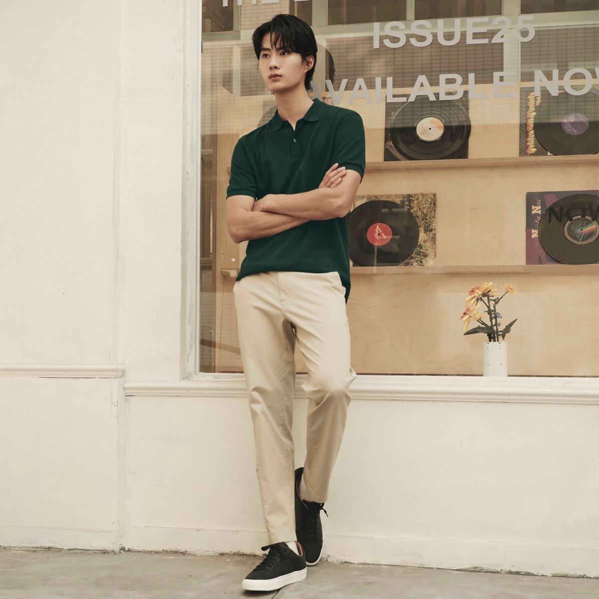 Men's Polo Shirt: Cotton Pique, Short Sleeve | Korea Collection - Giordano