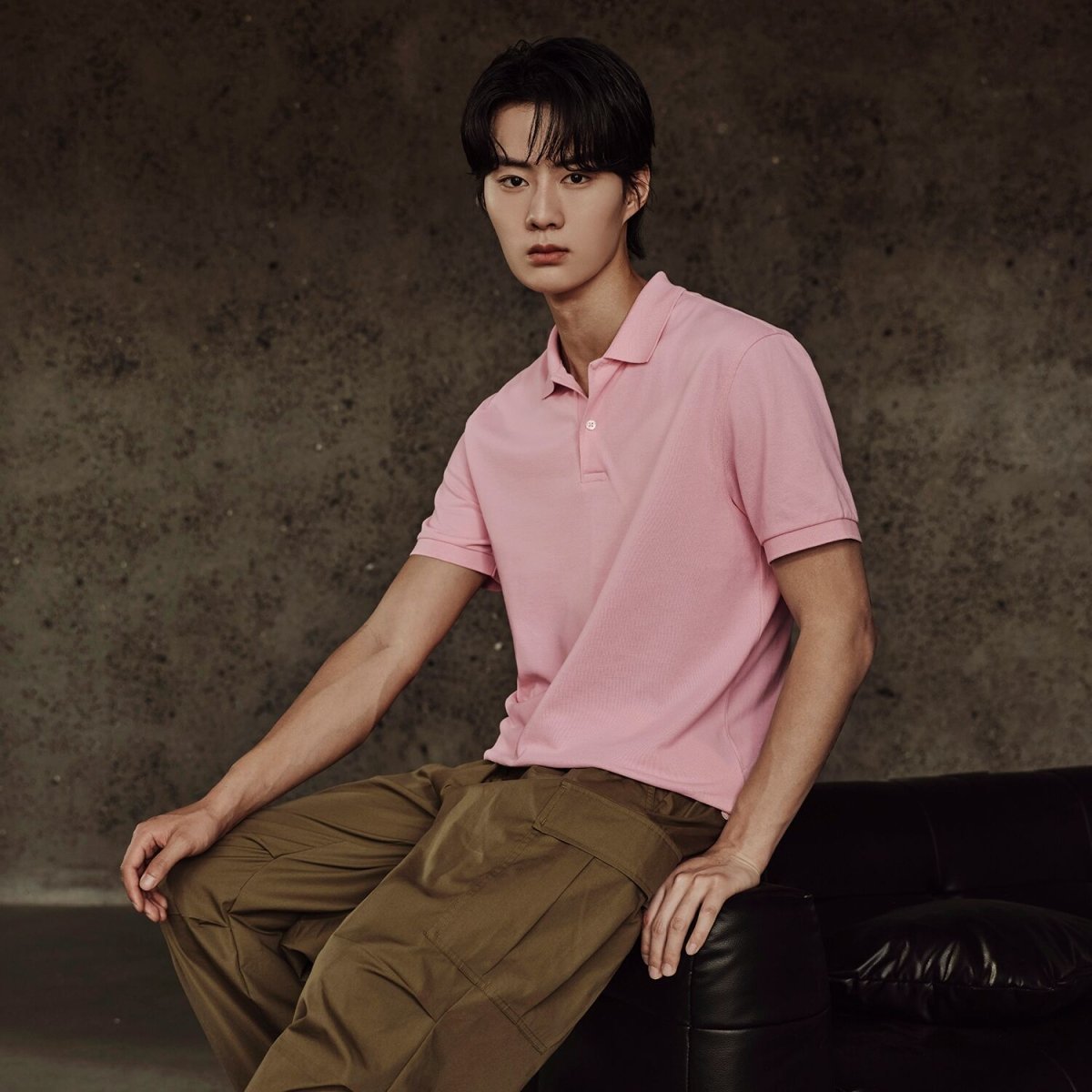 Men's Polo Shirt: Cotton Pique, Short Sleeve | Korea Collection - Giordano