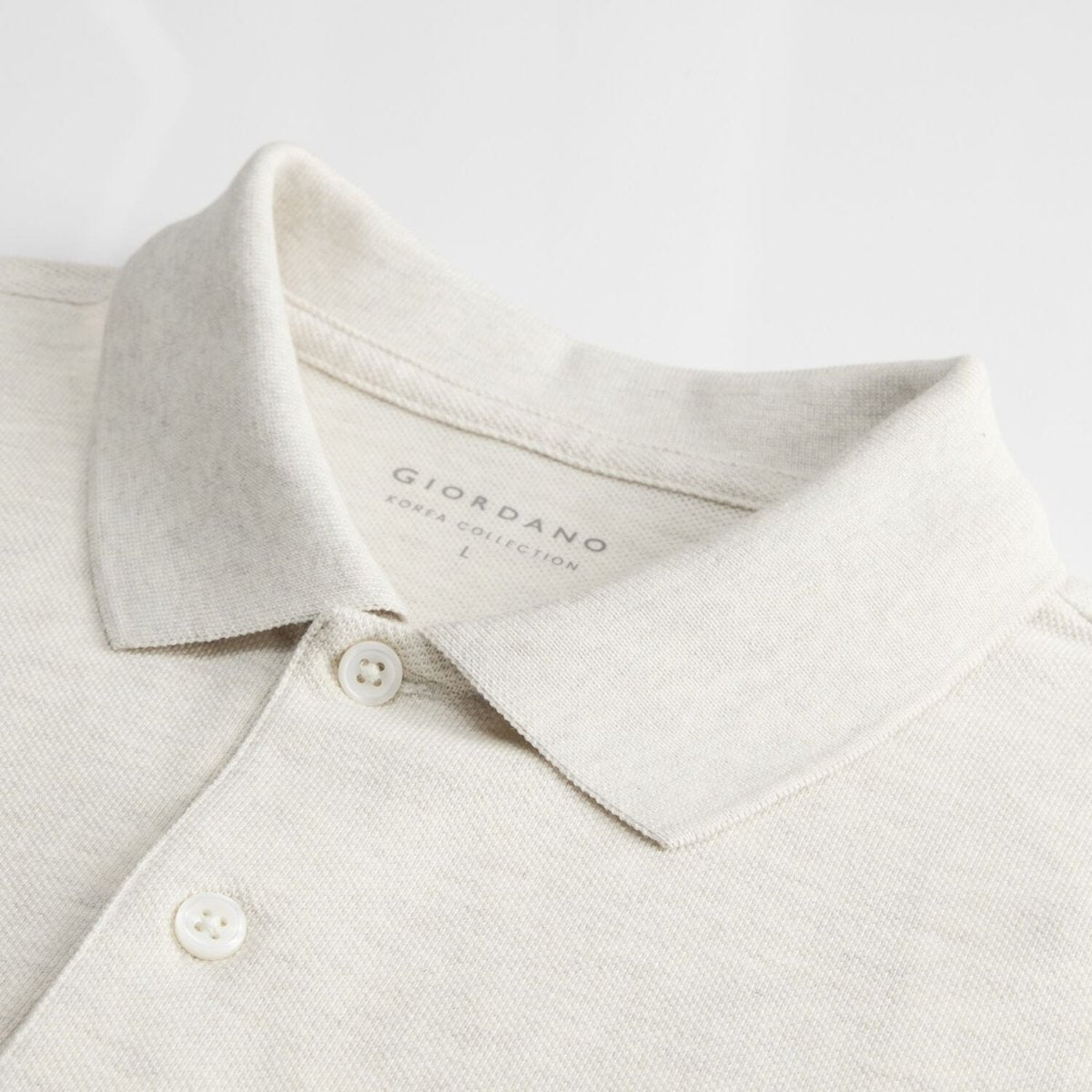 Men's Polo Shirt: Cotton Pique, Short Sleeve | Korea Collection - Giordano