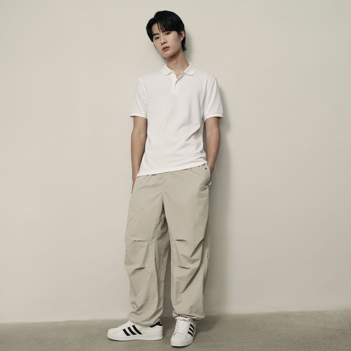 Men's Polo Shirt: Cotton Pique, Short Sleeve | Korea Collection - Giordano