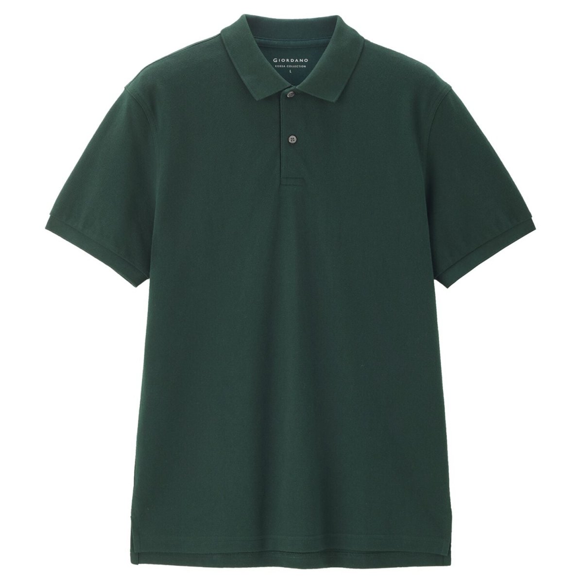 Men's Polo Shirt: Cotton Pique, Short Sleeve | Korea Collection - Giordano