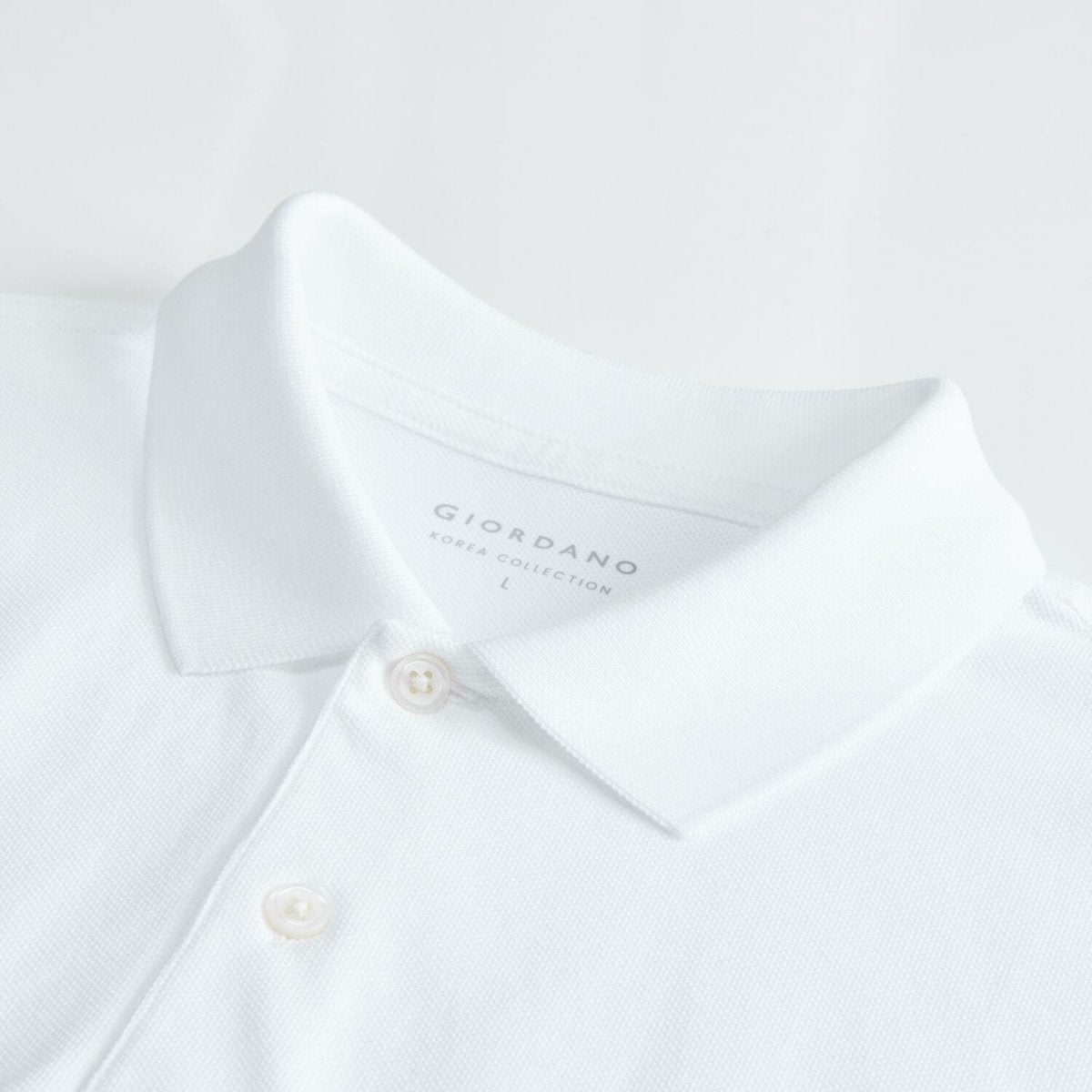 Men's Polo Shirt: Cotton Pique, Short Sleeve | Korea Collection - Giordano