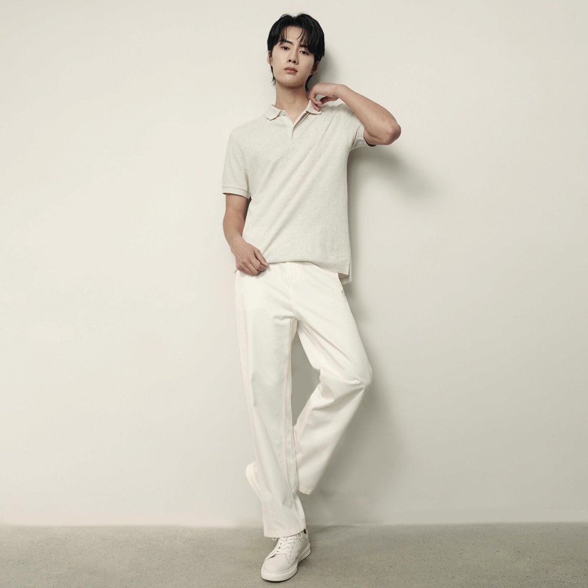 Men's Polo Shirt: Cotton Pique, Short Sleeve | Korea Collection - Giordano