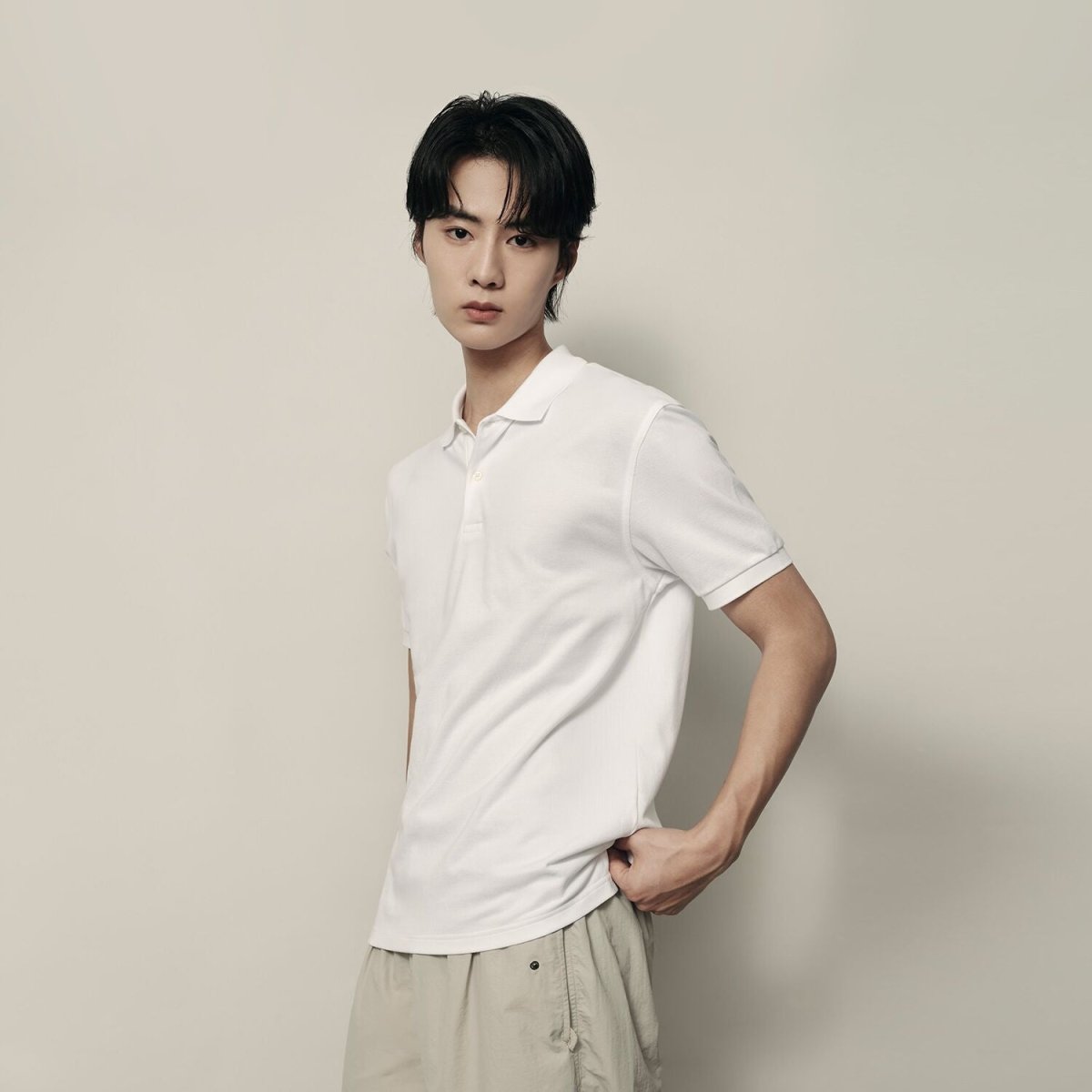 Men's Polo Shirt: Cotton Pique, Short Sleeve | Korea Collection - Giordano